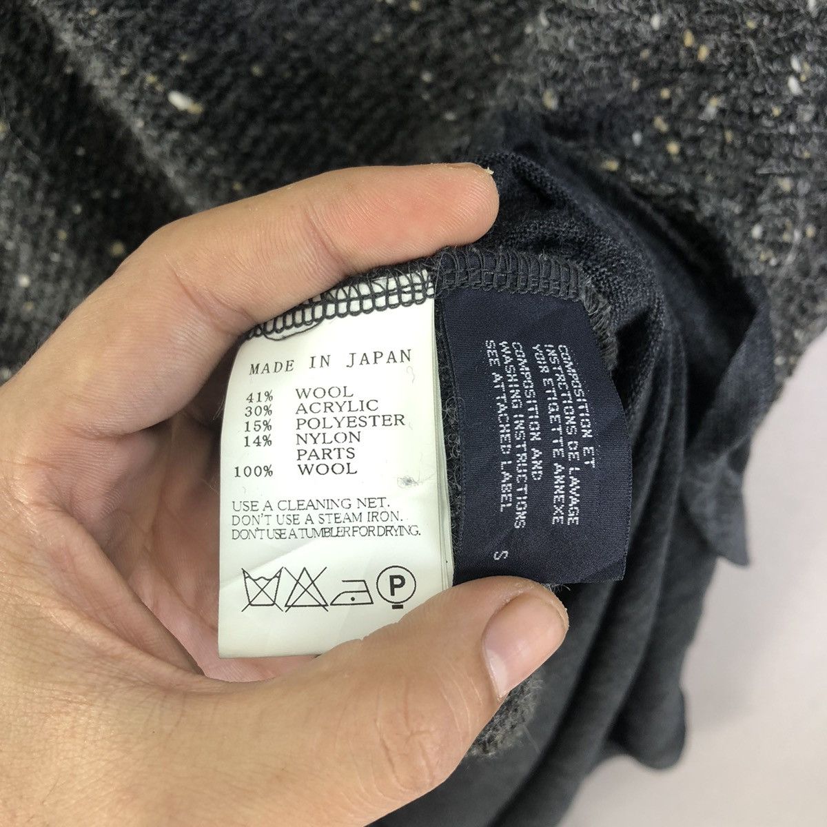 Yohji Yamamoto Limi Feu Ss03 Hybrid Grunge Distressed L/sleeve Top Size S / US 4 / IT 40 - 16 Thumbnail