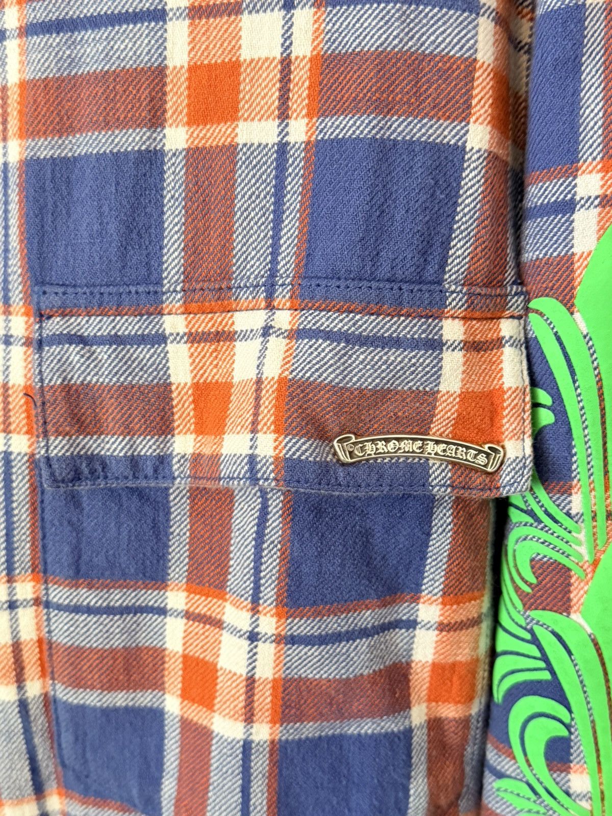 Chrome Hearts Chrome Heart Padded Flannel Button Up XL Size US XL / EU 56 / 4 - 7 Thumbnail