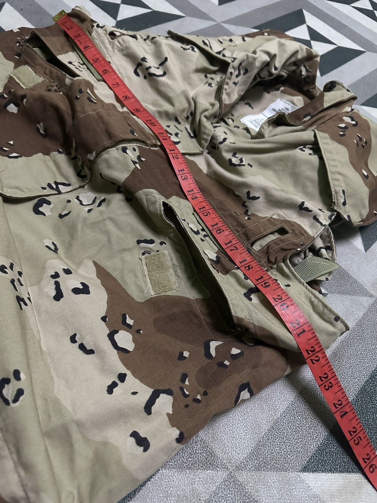 Vintage Vintage army camouflage vest Size US XS / EU 42 / 0 - 9 Thumbnail