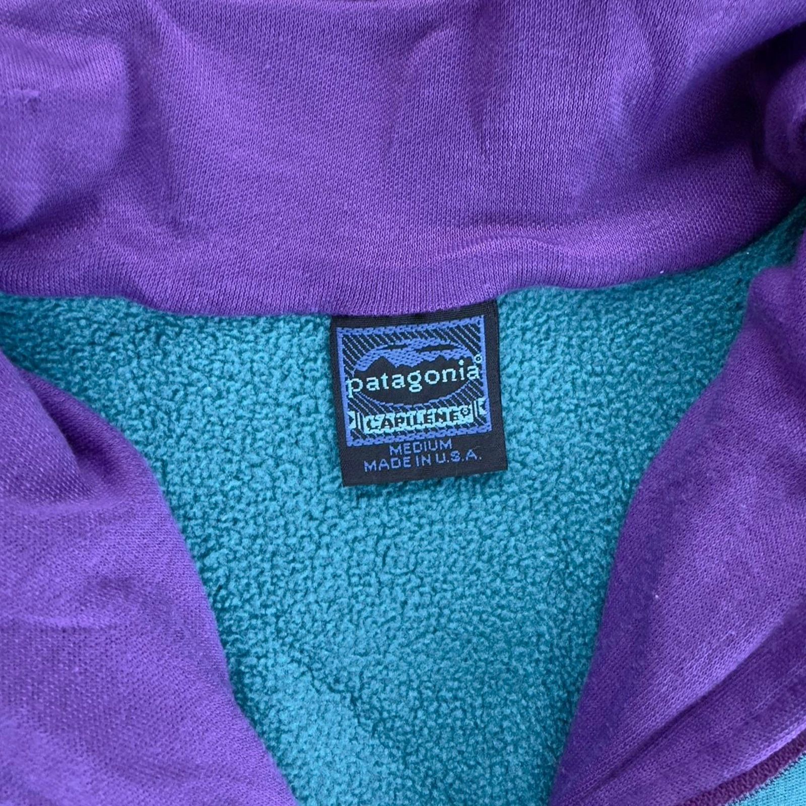 Patagonia Vintage patagonia quarter zip capilene Size US M / EU 48-50 / 2 - 4 Thumbnail