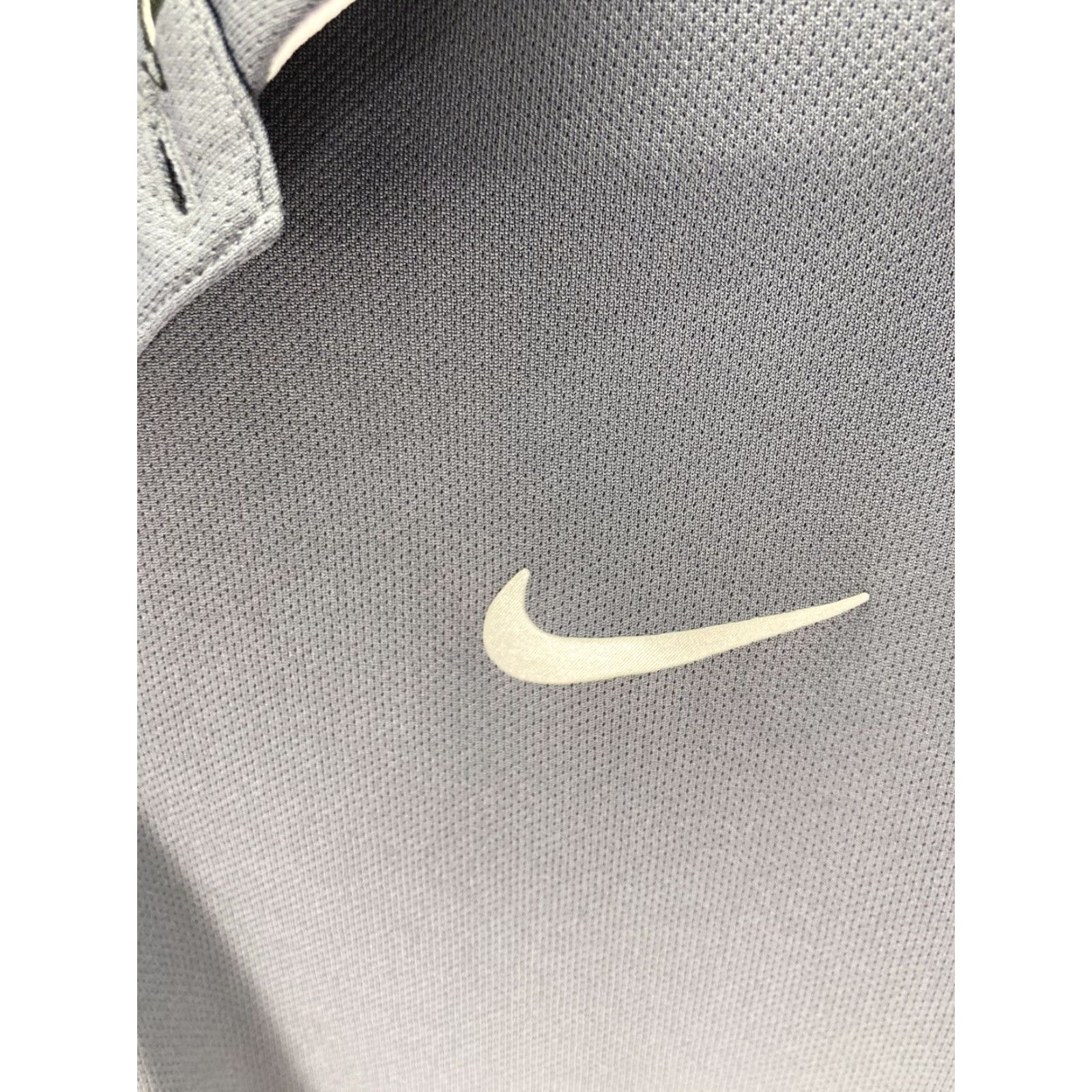 Nike Nike Dri-FIT Polo Shirt Men XL Gray Short Sleeve Button Pullover Golf Casual Size US XL / EU 56 / 4 - 5 Thumbnail