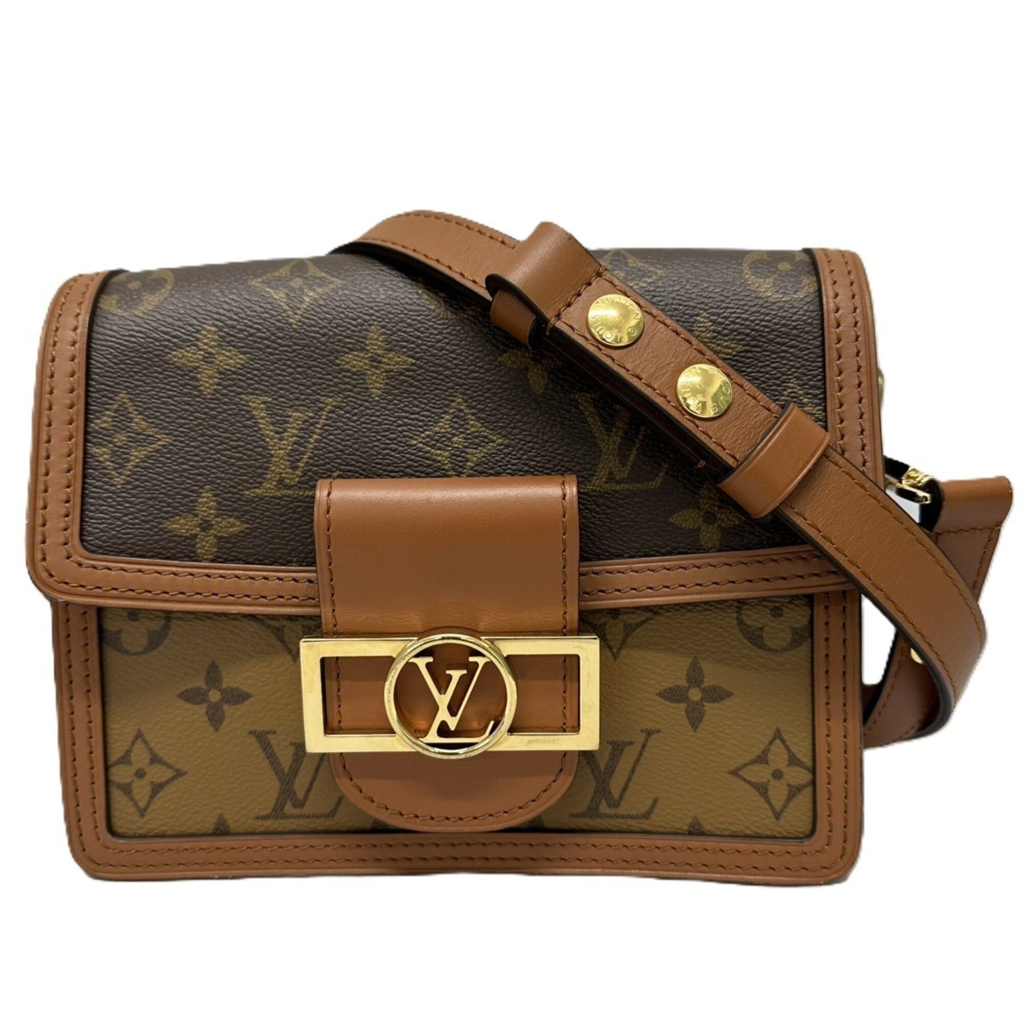 Louis Vuitton Louis Vuitton Monogram Reverse Dauphine MINI M45959 Shoulder Bag Size ONE SIZE - 1 Thumbnail