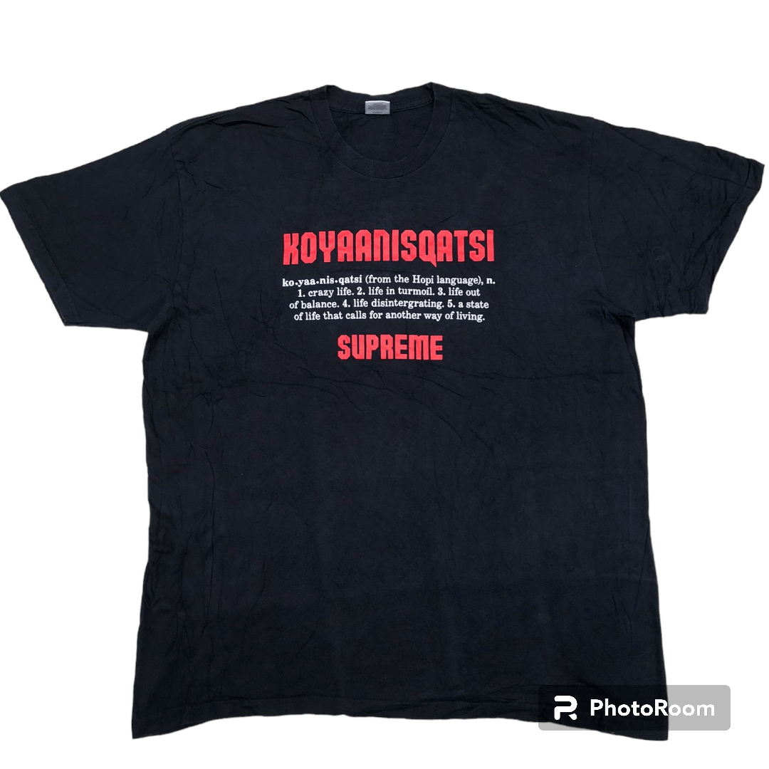 Supreme × Vintage 💥 Supreme Koyaanisqatsi T Shirt Size US XL / EU 56 / 4 - 1 Thumbnail