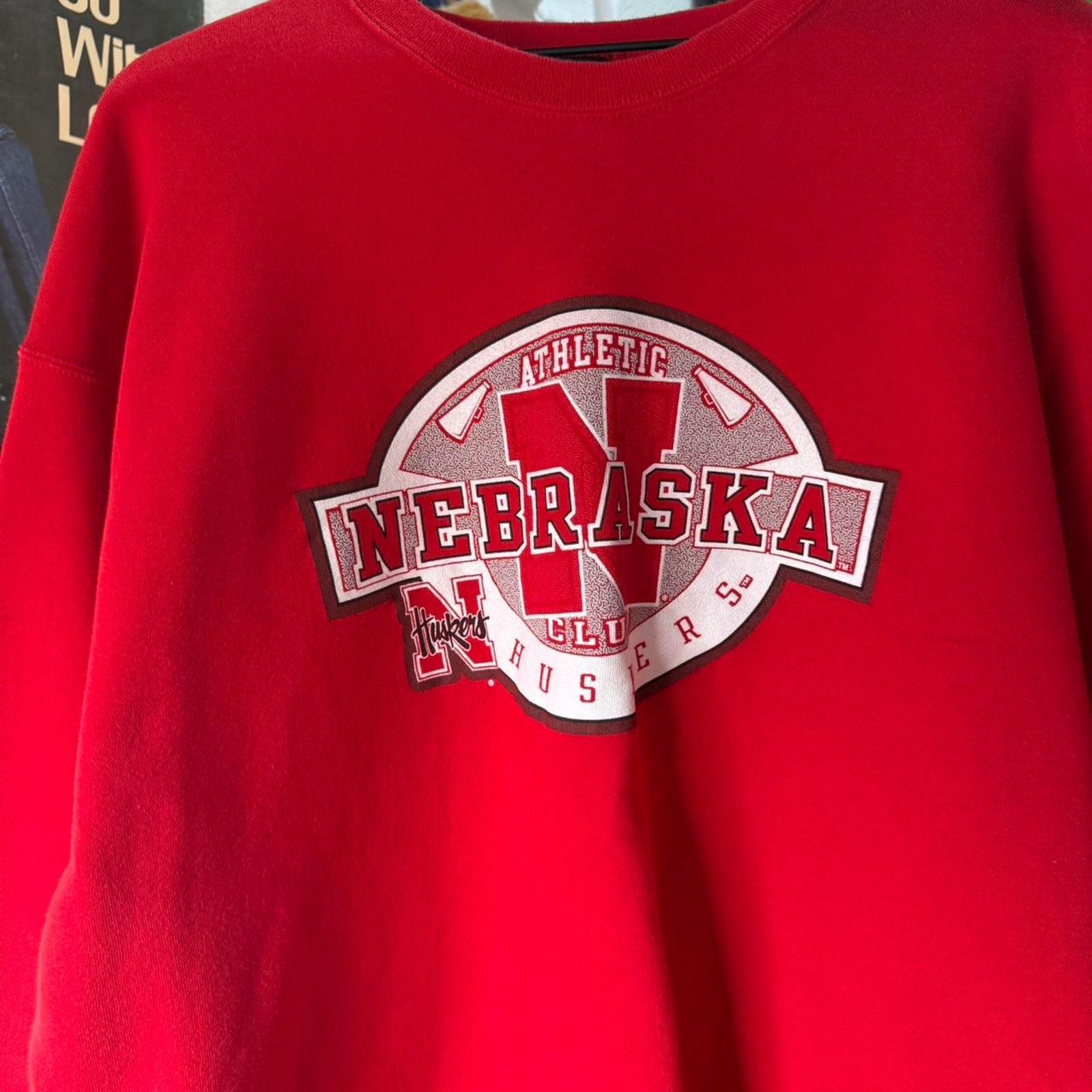 Pro Player × Vintage Vintage 90s Nebraska Huskers Football Crewneck Size US XXL / EU 58 / 5 - 3 Thumbnail