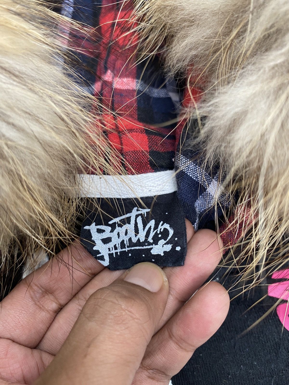 Hysteric Glamour × If Six Was Nine × Le Grande Bleu (L.G.B.) Booth- Japanese Fur Zipper Hoodie Poem Seditionaries Punk Size US M / EU 48-50 / 2 - 3 Thumbnail