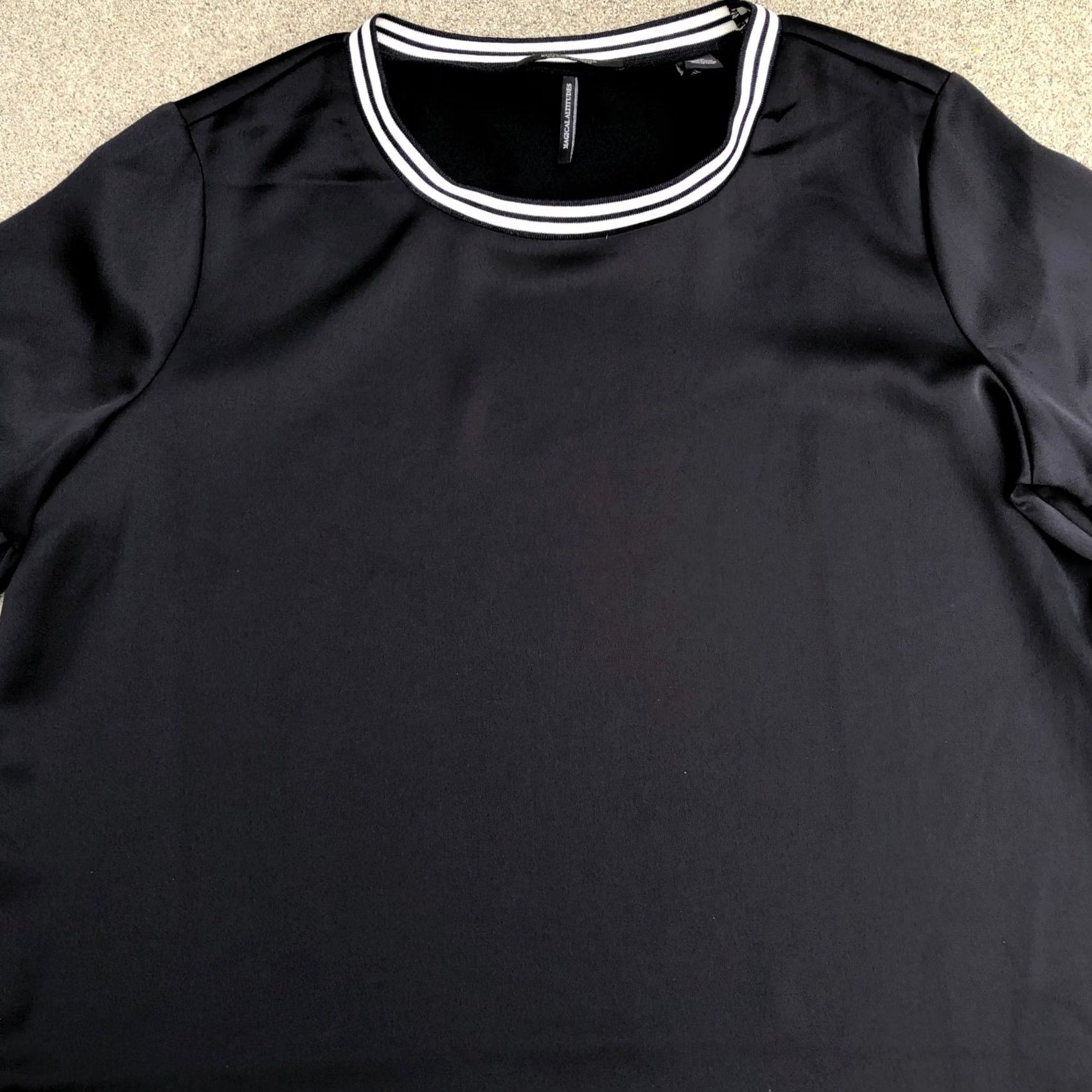 Scotch & Soda SCOTCH & SODA Maison Shirt Dress Women's XL Black Long Sleeve Knee Length Shirt Dress Womens XL Black Long Sleeve Knee Length Size XL / US 12-14 / IT 48-50 - 2 Thumbnail