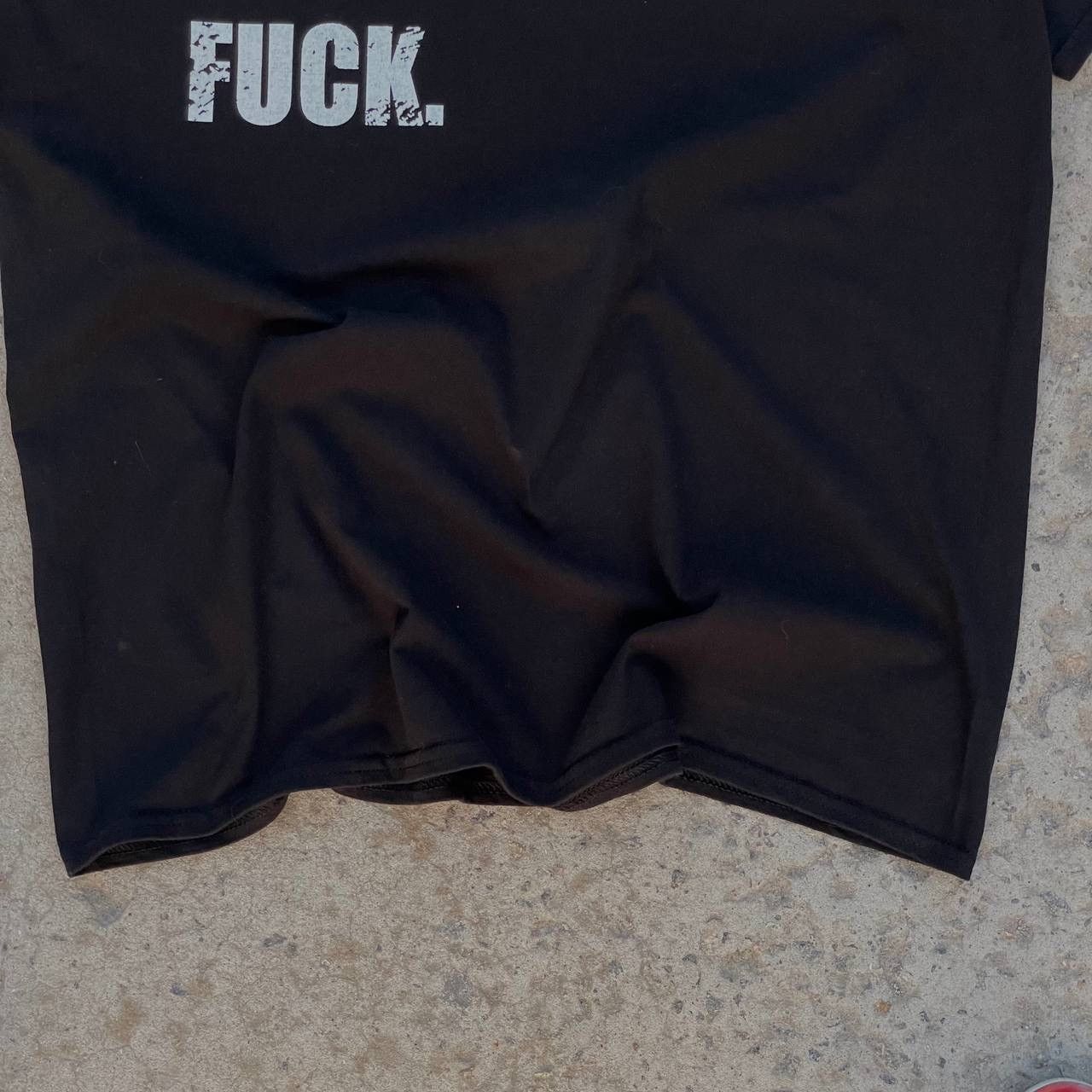20471120 Vintage Fuck You Fucking Fuck T-shirts Band Joke Humor Y2K Size US L / EU 52-54 / 3 - 6 Thumbnail
