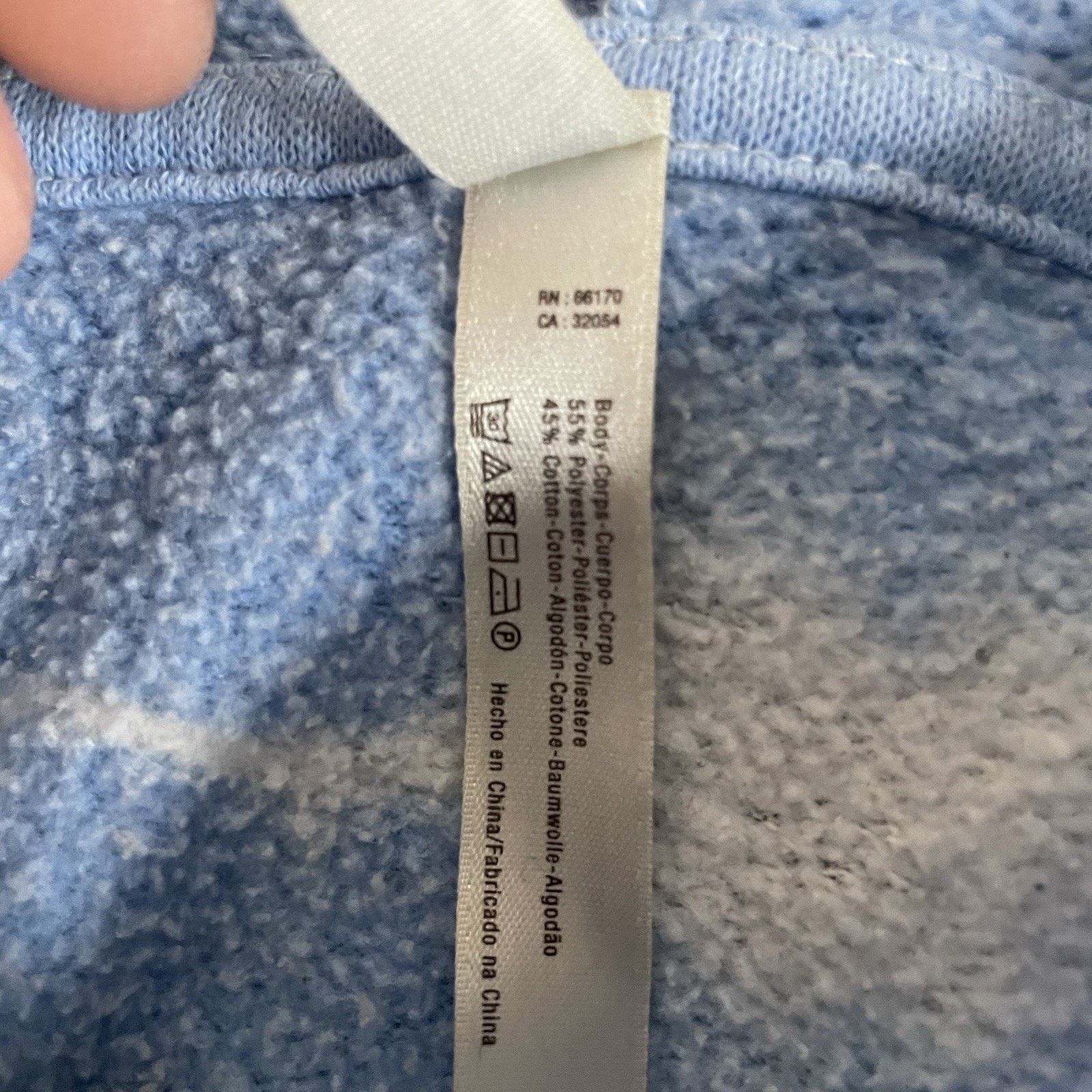 Free People FP MOVEMENT FREE PEOPLE BLUE WHITE TIE DYE HOODIE WOMENS M Size M / US 6-8 / IT 42-44 - 3 Thumbnail