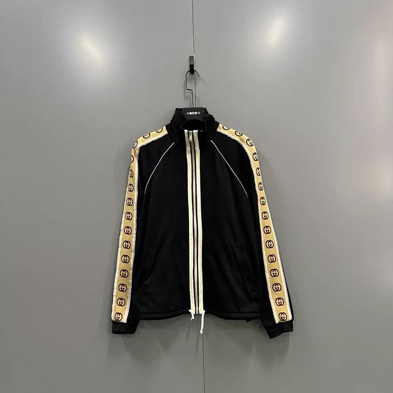 Gucci gucci side stripe gg print jacket-dmc Size US S / EU 44-46 / 1 - 1 Thumbnail