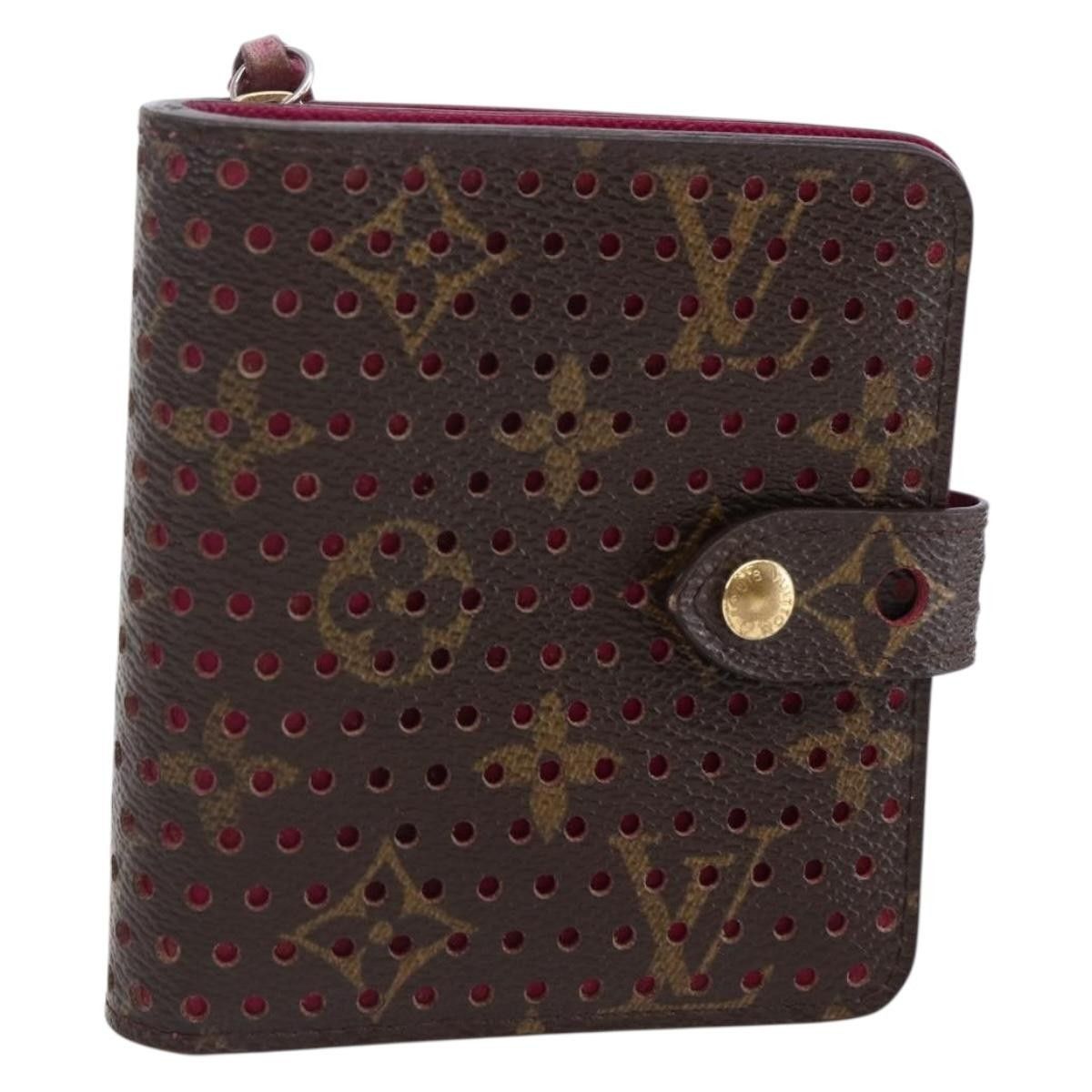 Louis Vuitton Louis Vuitton Perfo Compact Zip Wallet Canvas Size ONE SIZE - 1 Thumbnail