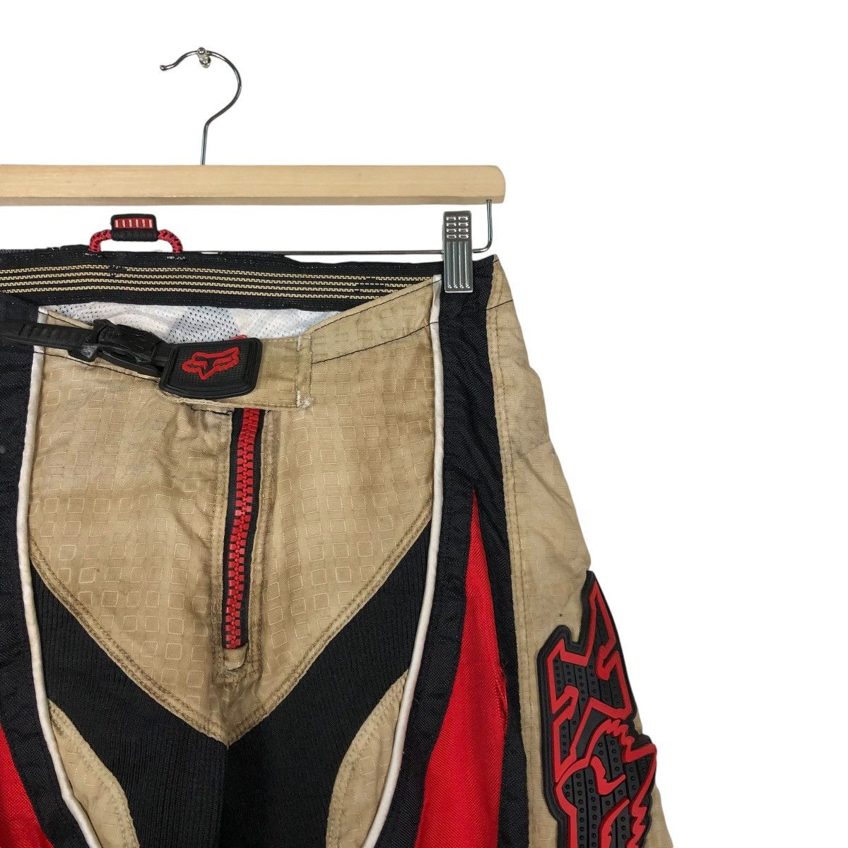 Japanese Brand 🔥VINTAGE MOTORCROSS RACING PANTS FOX OVER PRINT Size US 28 / EU 44 - 8 Thumbnail