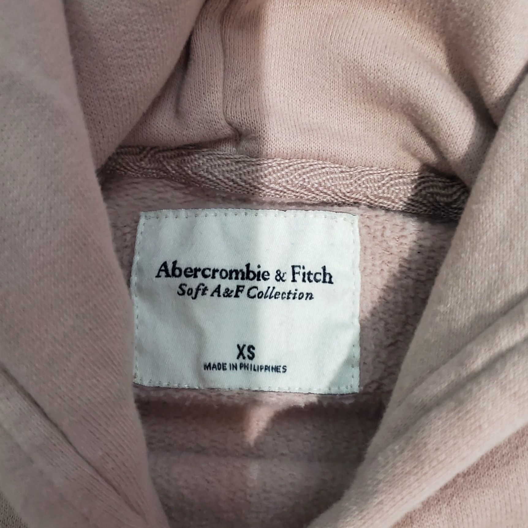 Abercrombie & Fitch Abercrombie & Fitch Hoodie XS Pink Fleece Sweatshirt Logo Relaxed Women Pullover Sweatshirt & Fitch Abercrombie Size XS / US 0-2 / IT 36-38 - 5 Thumbnail