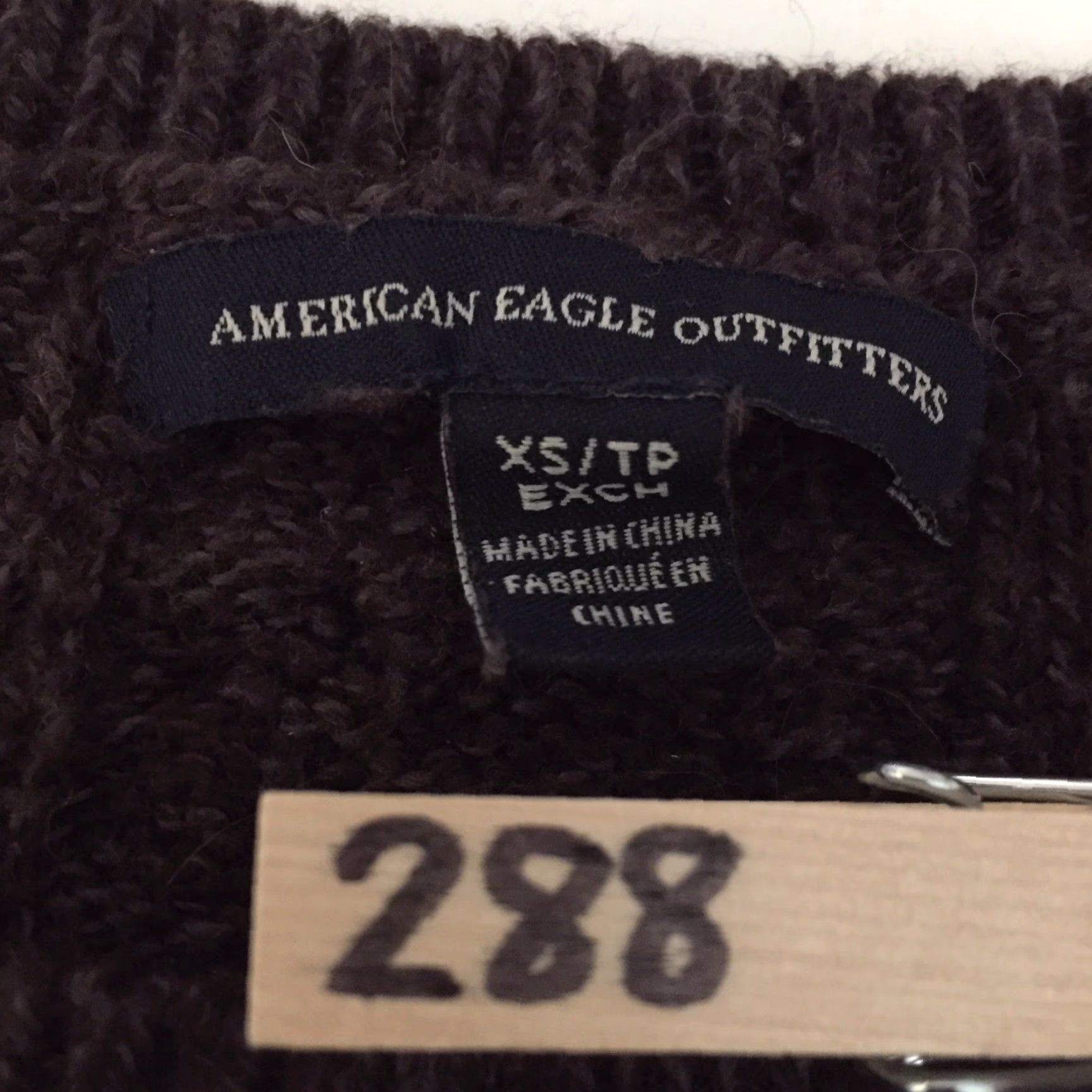 American Eagle Outfitters American Eagle Sweater Womens XS Purple Long Sleeve Pullover Size XS / US 0-2 / IT 36-38 - 6 Thumbnail
