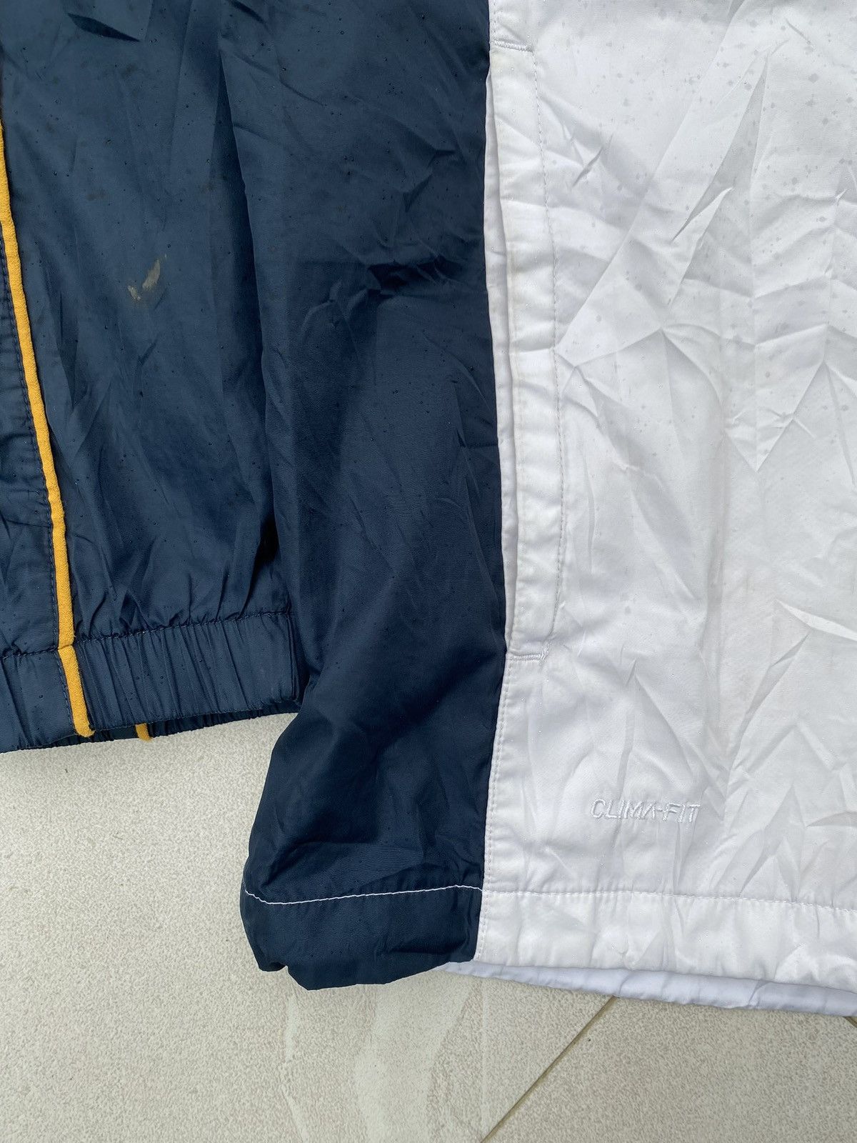 Nike × Vintage 90’s NIKE COURT RARE SWOOSH RETRO MULTI LOGO NYLON JACKET Size US XL / EU 56 / 4 - 5 Thumbnail