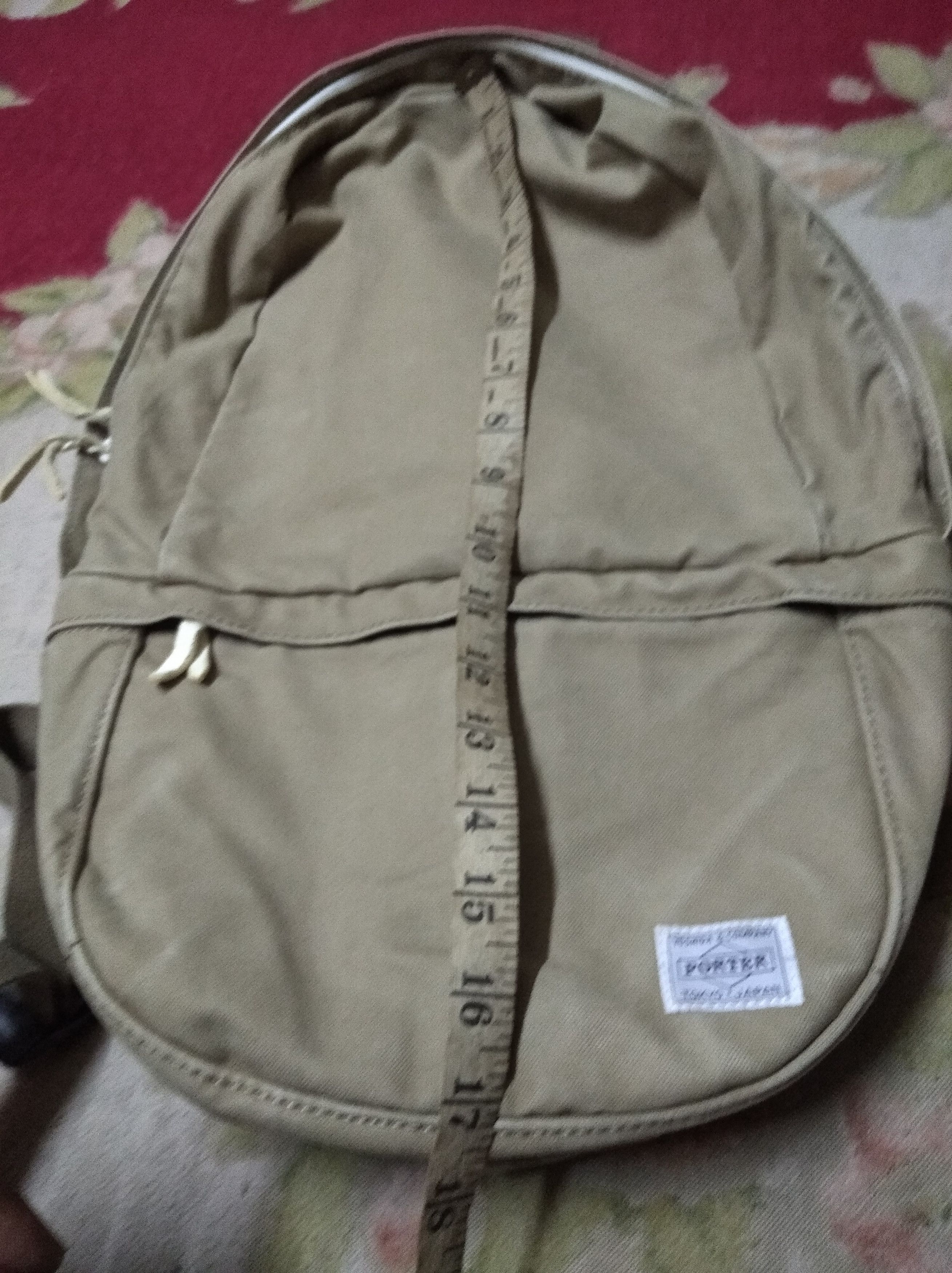 Japanese Brand × Porter Authentic Porter Heavy Duty Canvas Backpack Size ONE SIZE - 10 Thumbnail