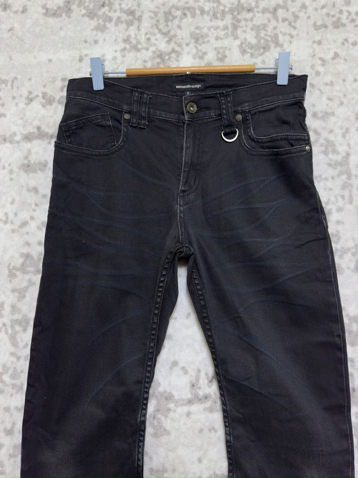 semanticdesign Y2K Semantic Design J Curve Legs Claw Marks Denim Size US 28 / EU 44 - 3 Thumbnail