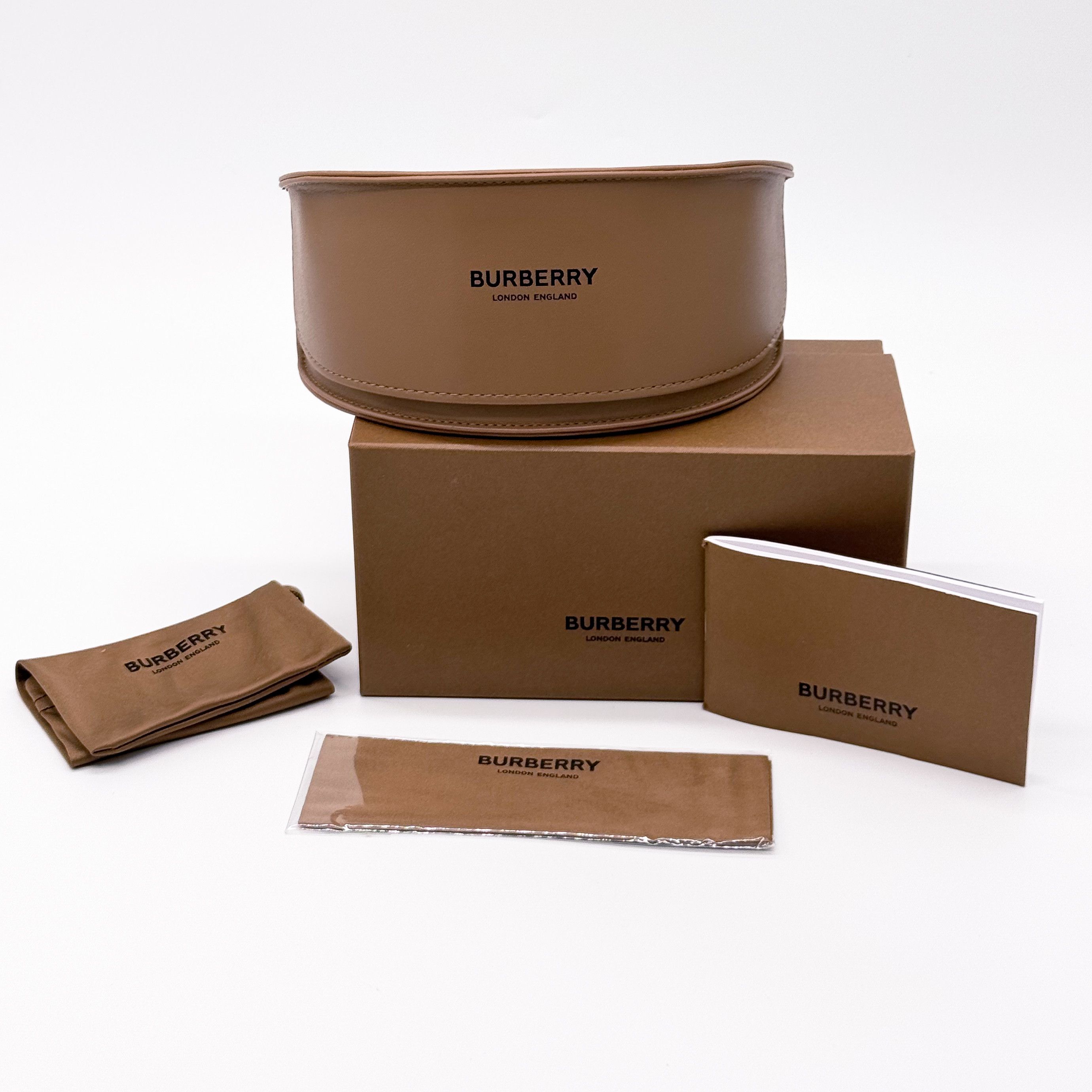 Burberry NEW BURBERRY BE4401U 3002/2 DARK HAVANA/GREEN MEN SUNGLASSES Size ONE SIZE - 10 Thumbnail
