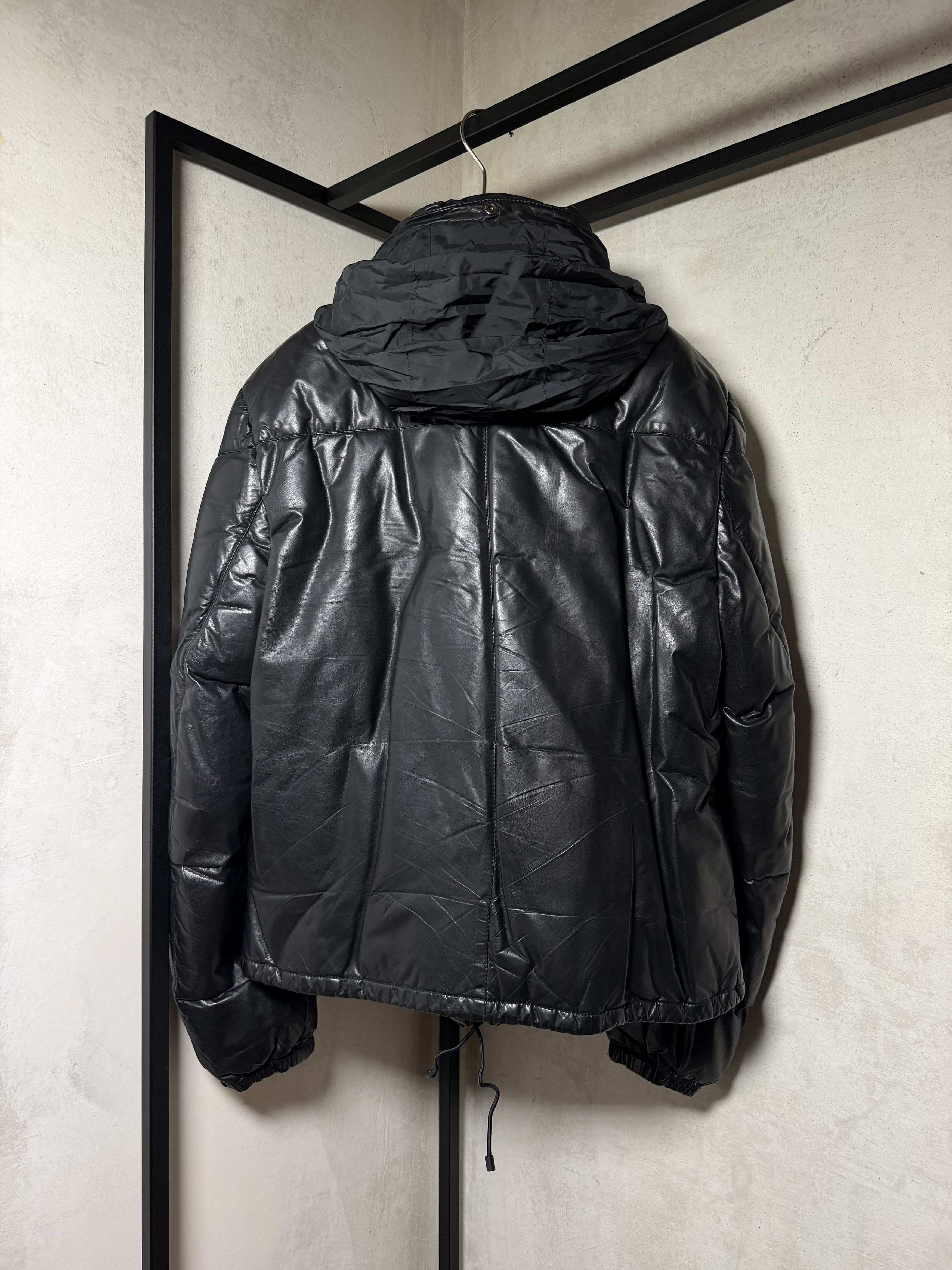 Valentino Valentino Leather Puffer Jacket Size US L / EU 52-54 / 3 - 6 Thumbnail