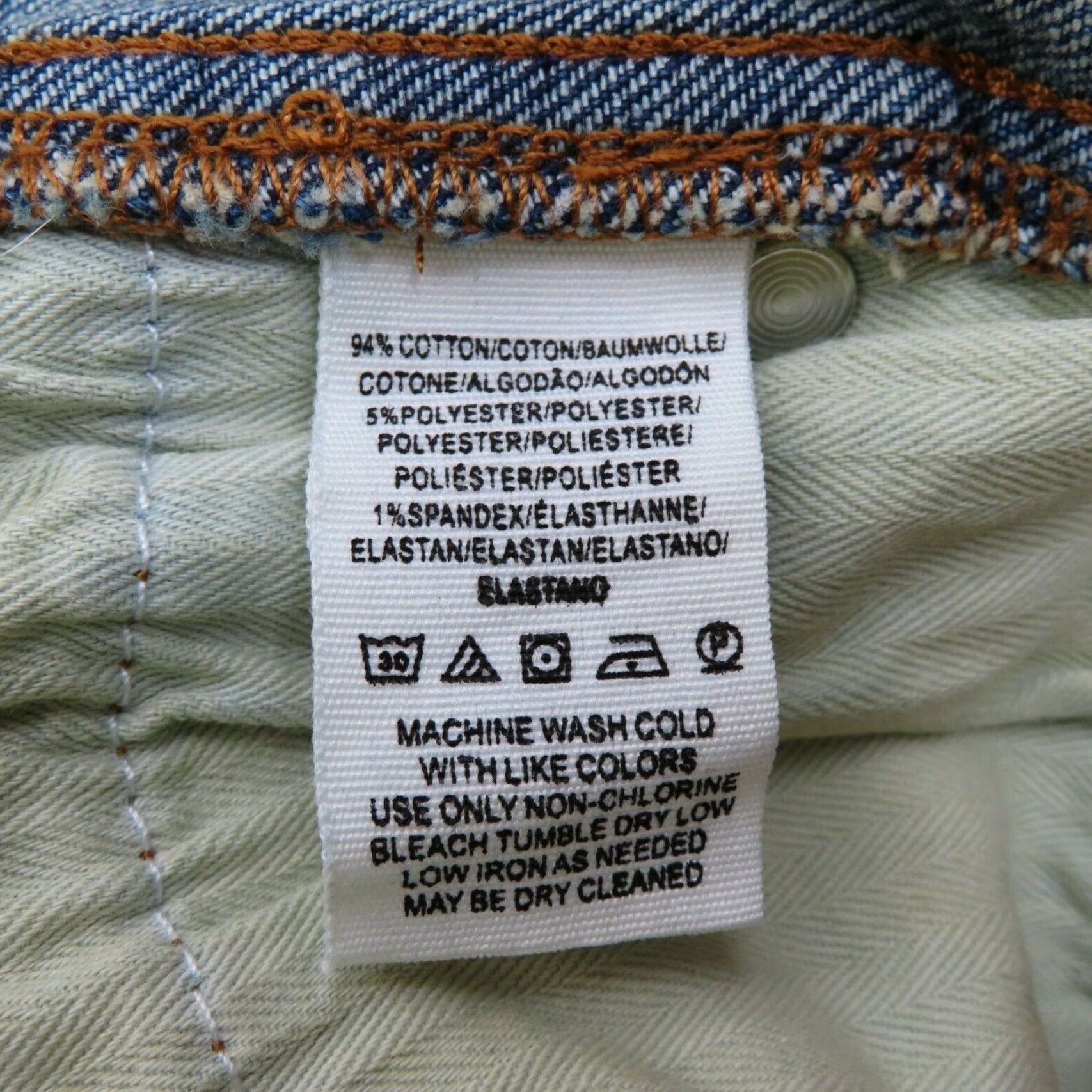 Free People Free People Jeans Women 27 Button Fly Medium Blue Denim Skinny Pockets 5-Pocket Design Regular Fit Vintage No? Size 27" / US 4 / IT 40 - 7 Thumbnail