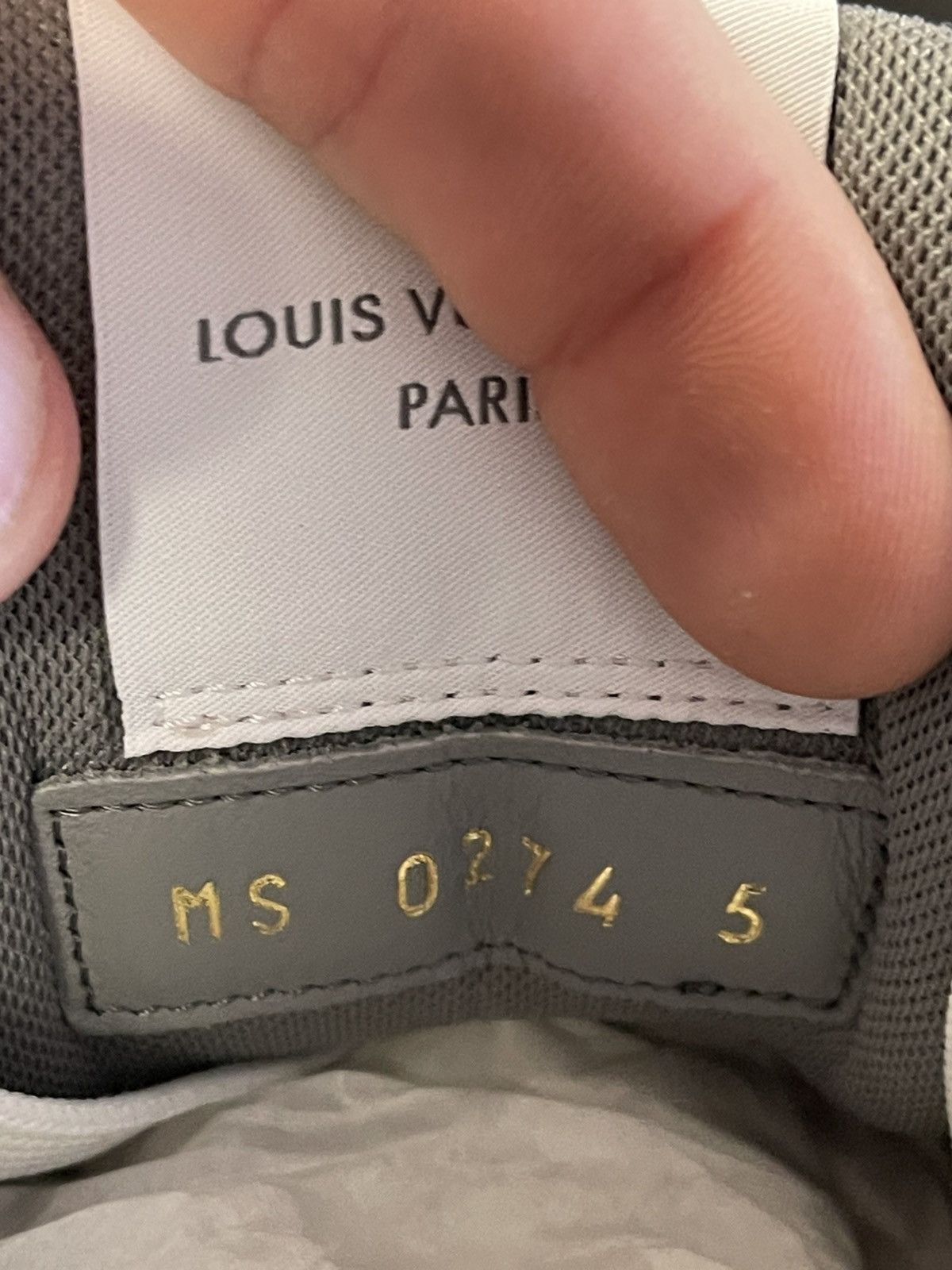 Louis Vuitton Size 5UK/6US - Louis Vuitton Trainer Grey Brand New 1ADF0Y Size US 6 / EU 39 - 12 Thumbnail