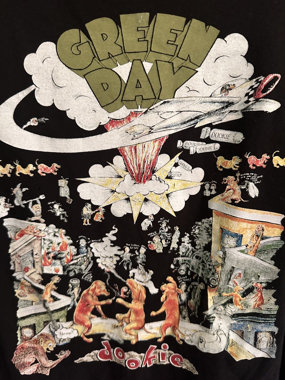 Band Tees Green Day Band Tee Size US L / EU 52-54 / 3 - 2 Thumbnail
