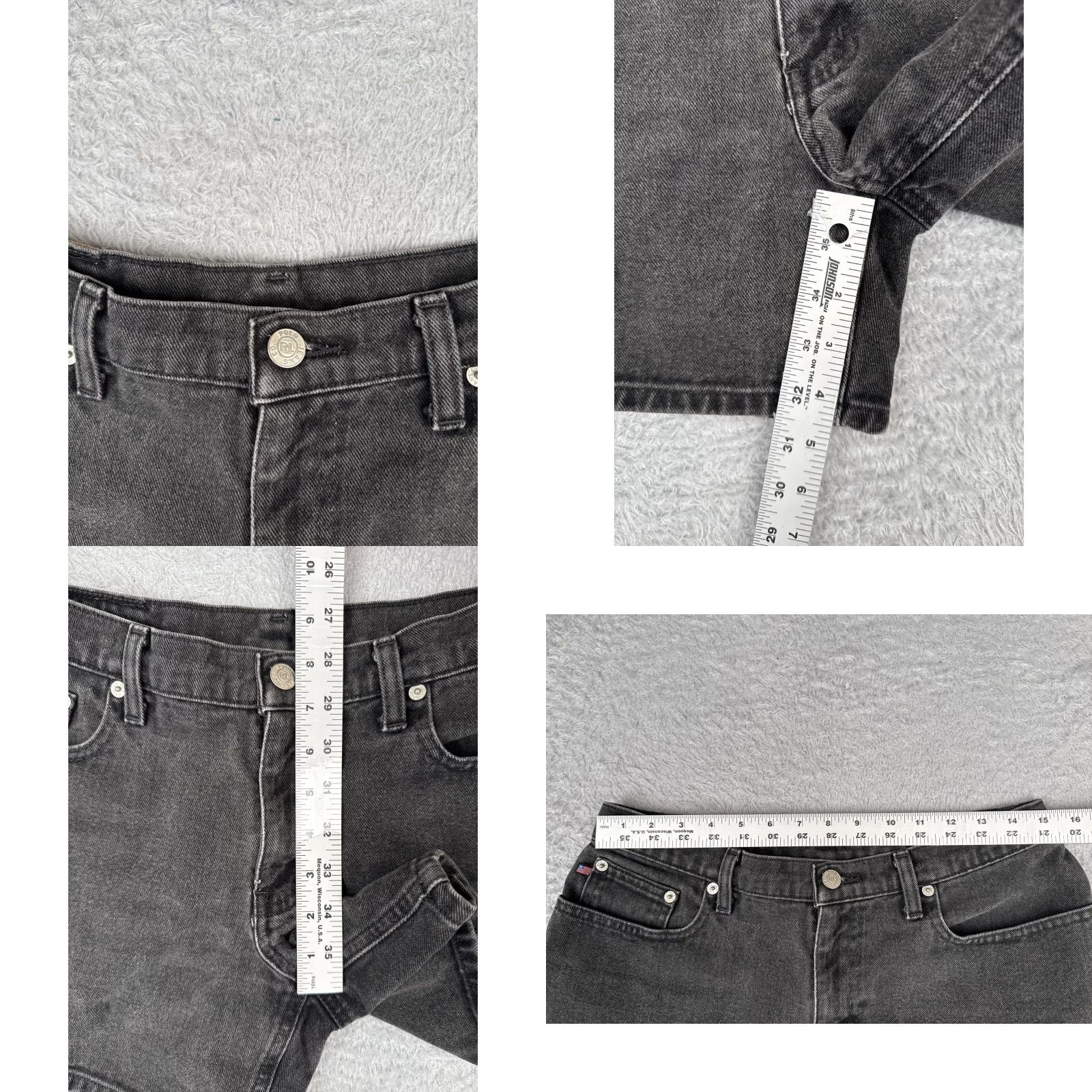 Polo Ralph Lauren Polo Jeans Co Ralph Lauren Shorts Womens 30 Black Denim Low Rise Cotton 30x4.5 Size 30" / US 8 / IT 44 - 8 Thumbnail