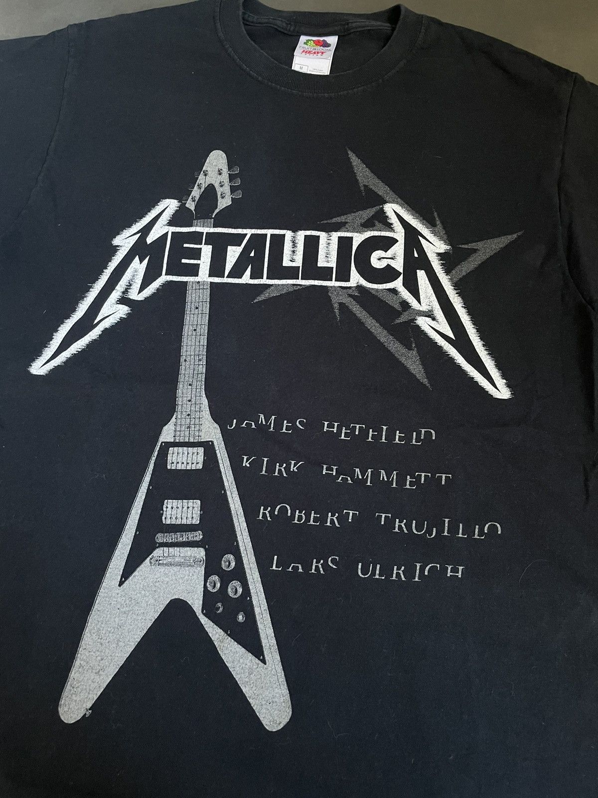 Band Tees × Vintage Vintage Metallica Band Tee Guitar 🎸 Over Print Y2k Size US M / EU 48-50 / 2 - 4 Thumbnail