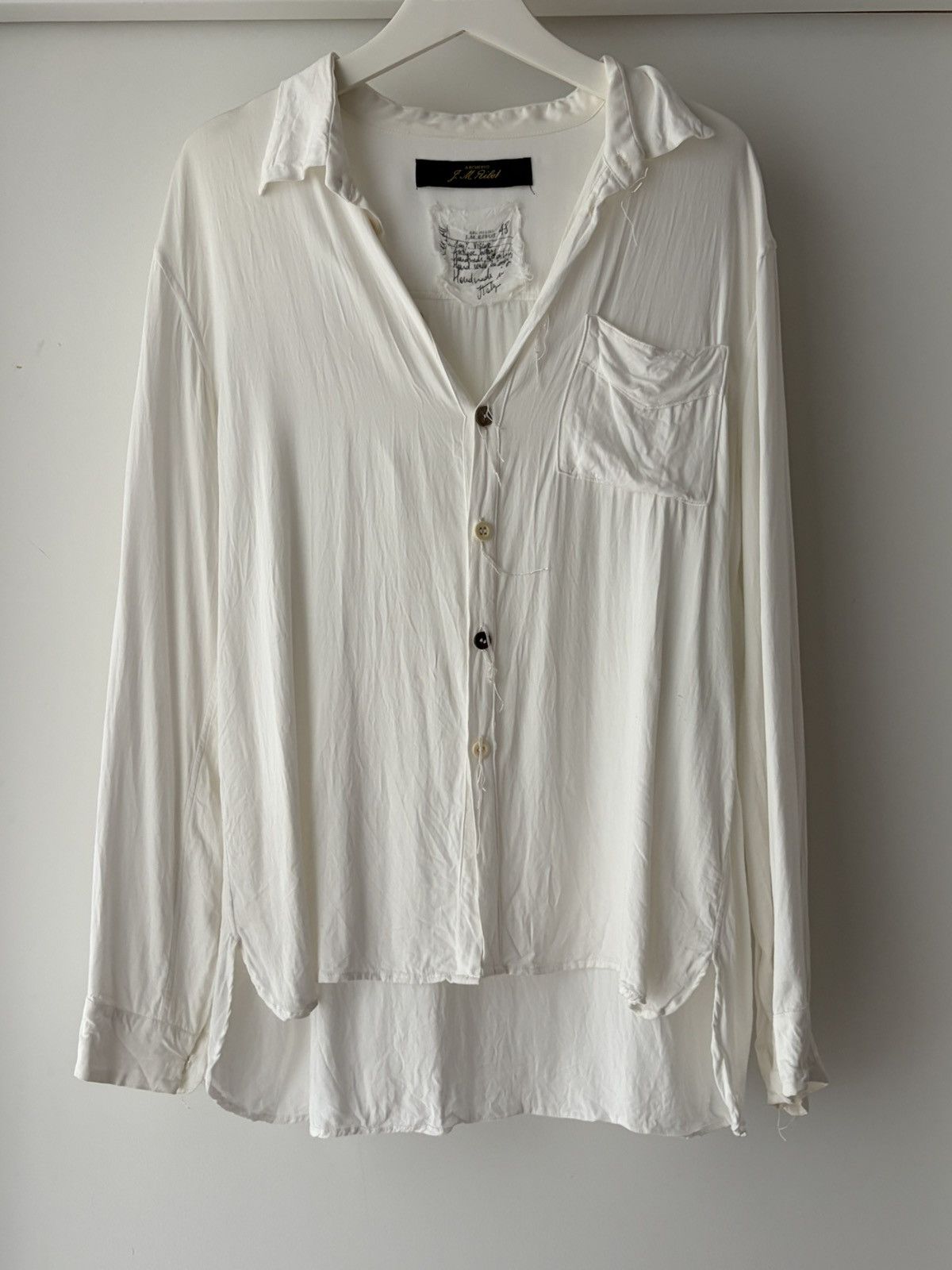 Archivio J.M. Ribot Archivio JM Ribot viscose Shirt Size US M / EU 48-50 / 2 - 1 Thumbnail