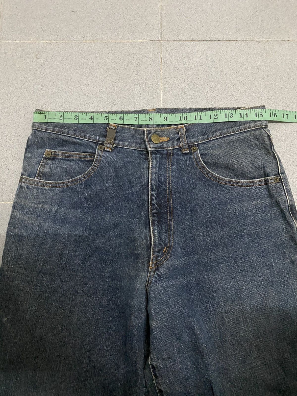 Kenzo Vintag Kenzo Jeans Distress Denim Jeans Size US 31 - 12 Thumbnail