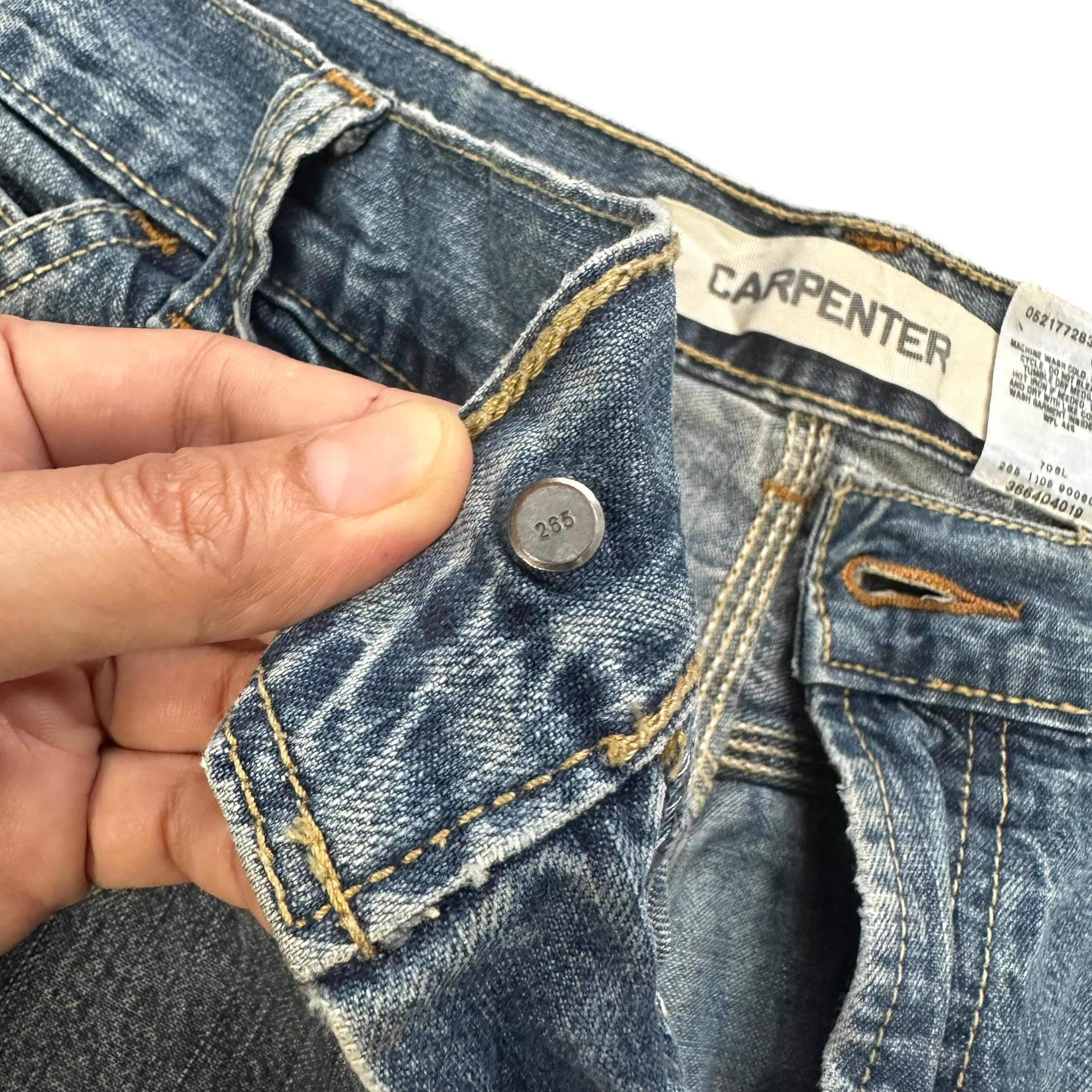 Levi's LEVIS CARPENTER DENIM SHORTS PANT #8404-007 Size US 36 / EU 52 - 7 Thumbnail