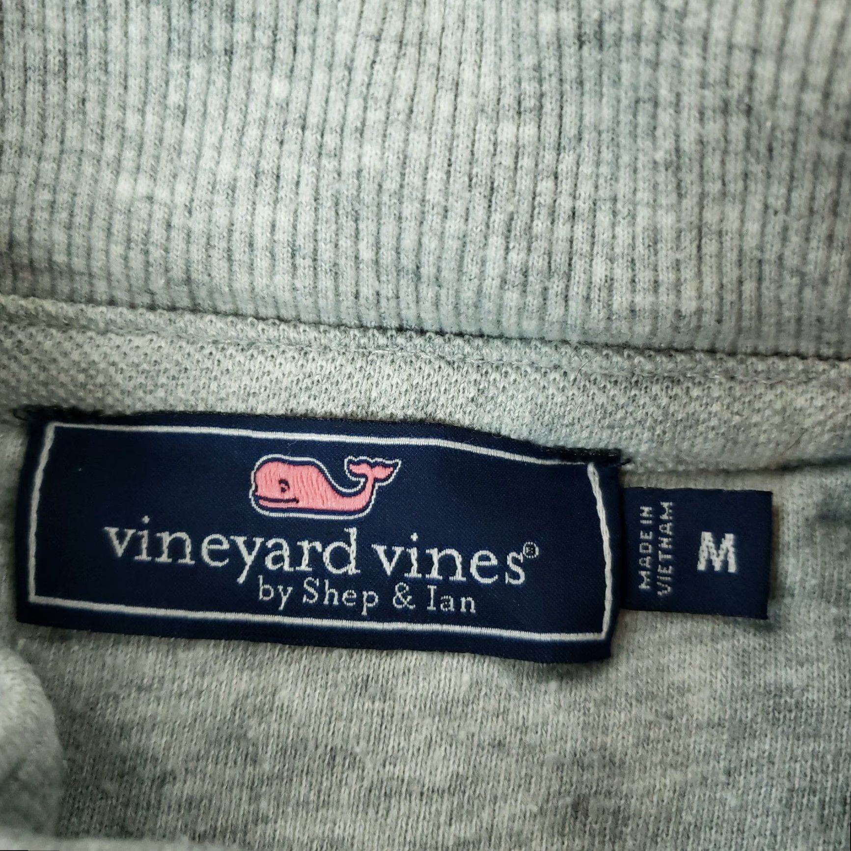 Vineyard Vines Vineyard Vines Sweatshirt Mens M Gray Mock Neck Pullover Casual Sweater Size US M / EU 48-50 / 2 - 6 Thumbnail