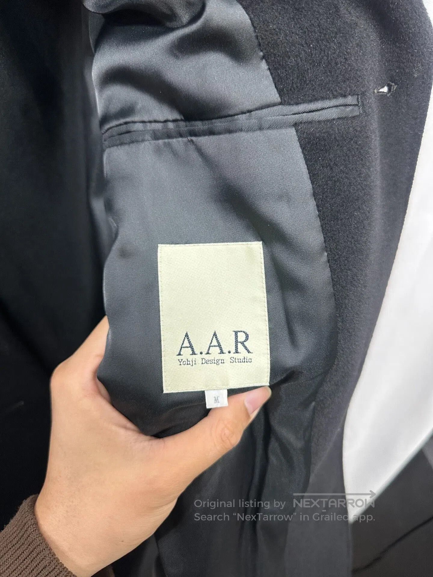 Yohji Yamamoto Soft Blend Wool Overcoat for Fall. Size US M / EU 48-50 / 2 - 7 Thumbnail