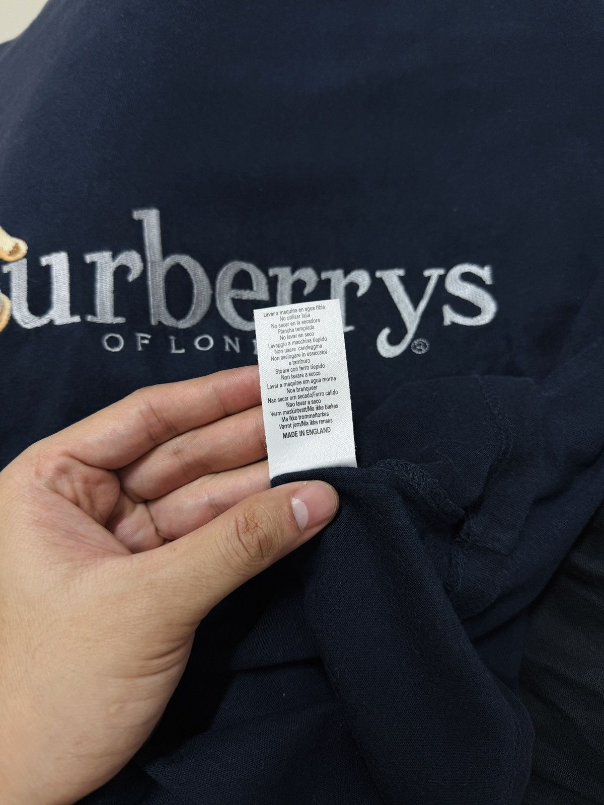 Burberry RARE Vintage Burberrys of London tshirt Size US S / EU 44-46 / 1 - 6 Thumbnail
