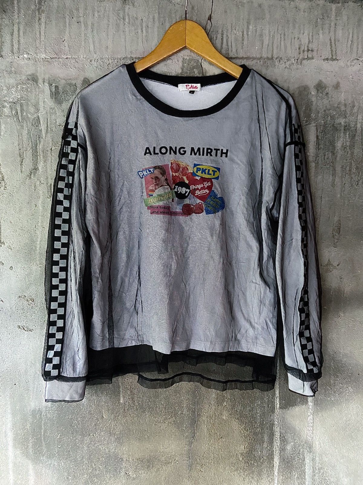 Japanese Brand PINK LATTER DOUBLE LAYER JAPANESE STYLE LONG SLEEVE Size US S / EU 44-46 / 1 - 1 Thumbnail