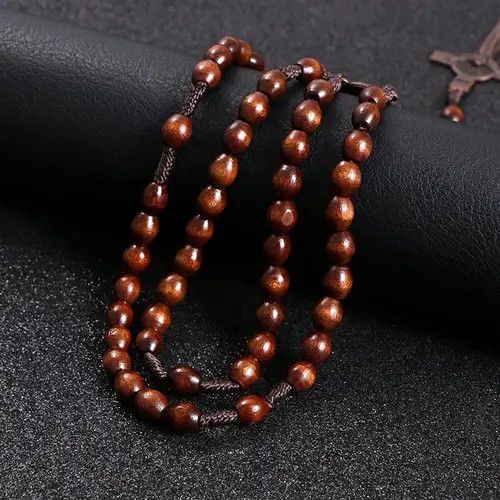 Jewelry Saint Benedict Rosary Necklace Chain Catholic Church Jesus Size ONE SIZE - 5 Thumbnail