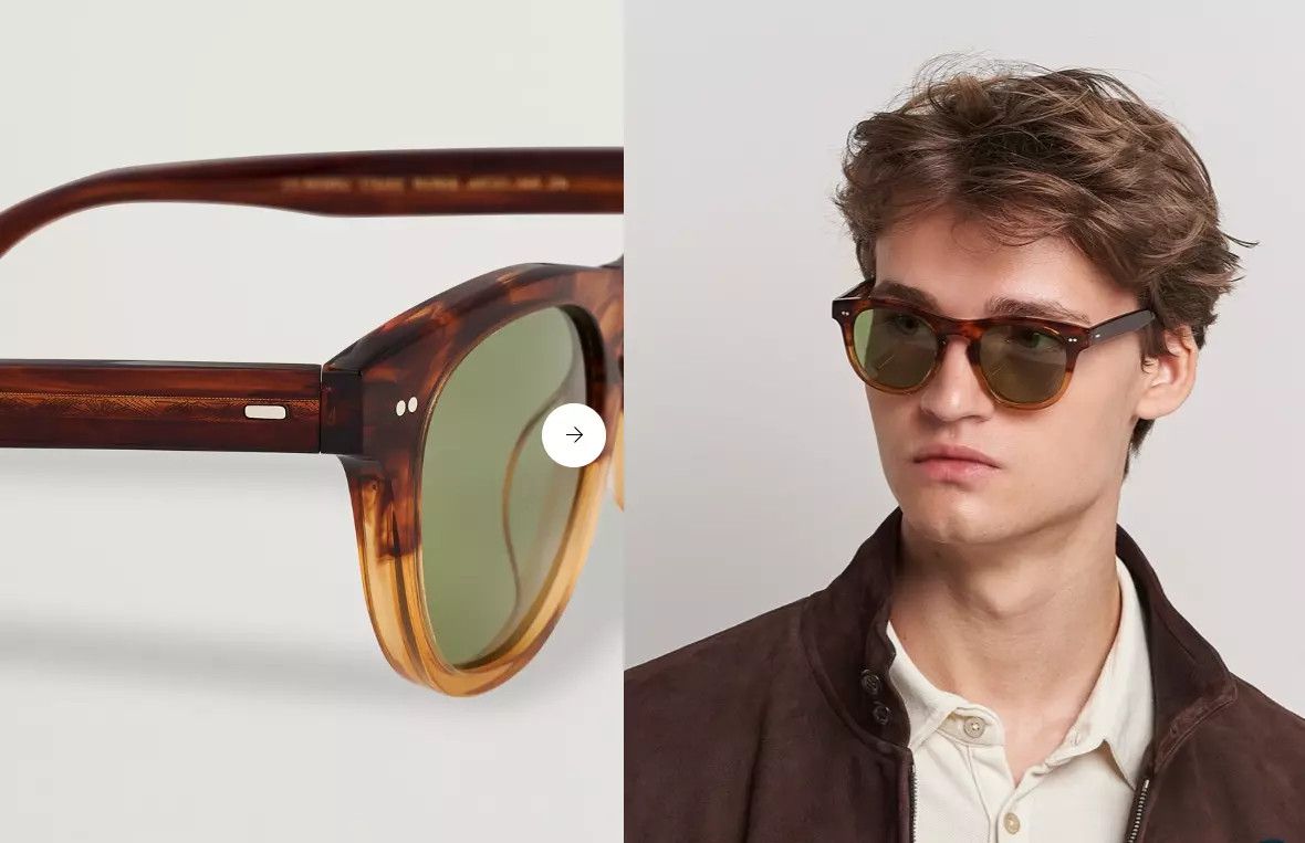 Oliver Peoples Olive Peoples RORKE 49mm Sun OV5509SU Size ONE SIZE - 6 Thumbnail