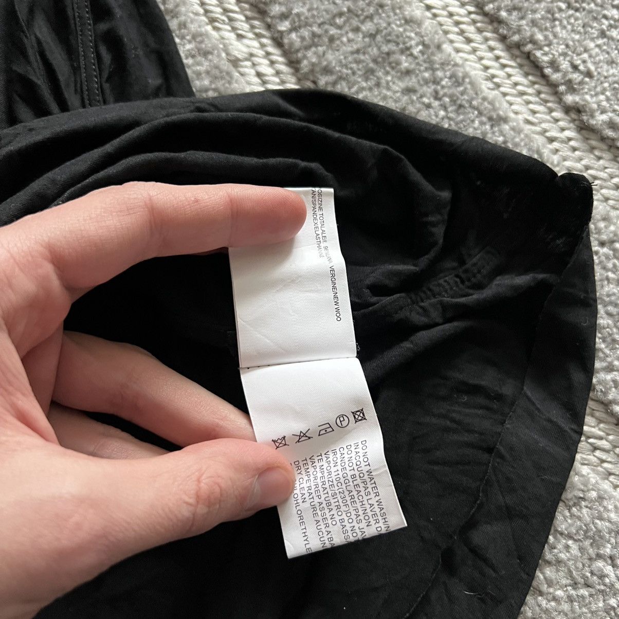 Rick Owens S/S 15 Moody Rick Owens Asymmetric Blouse Tee Size XS / US 0-2 / IT 36-38 - 12 Thumbnail