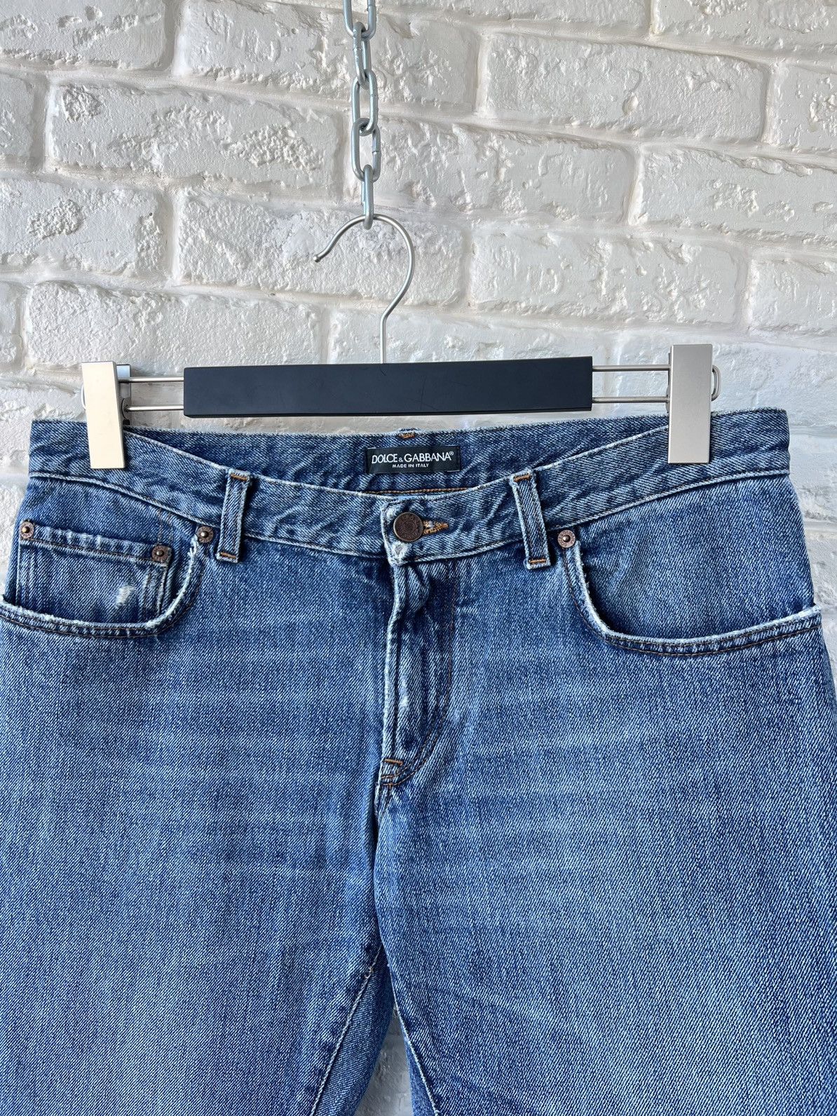 Dolce & Gabbana Docle&Gabbana Blue Denim Jeans 46IT Size US 30 / EU 46 - 2 Thumbnail