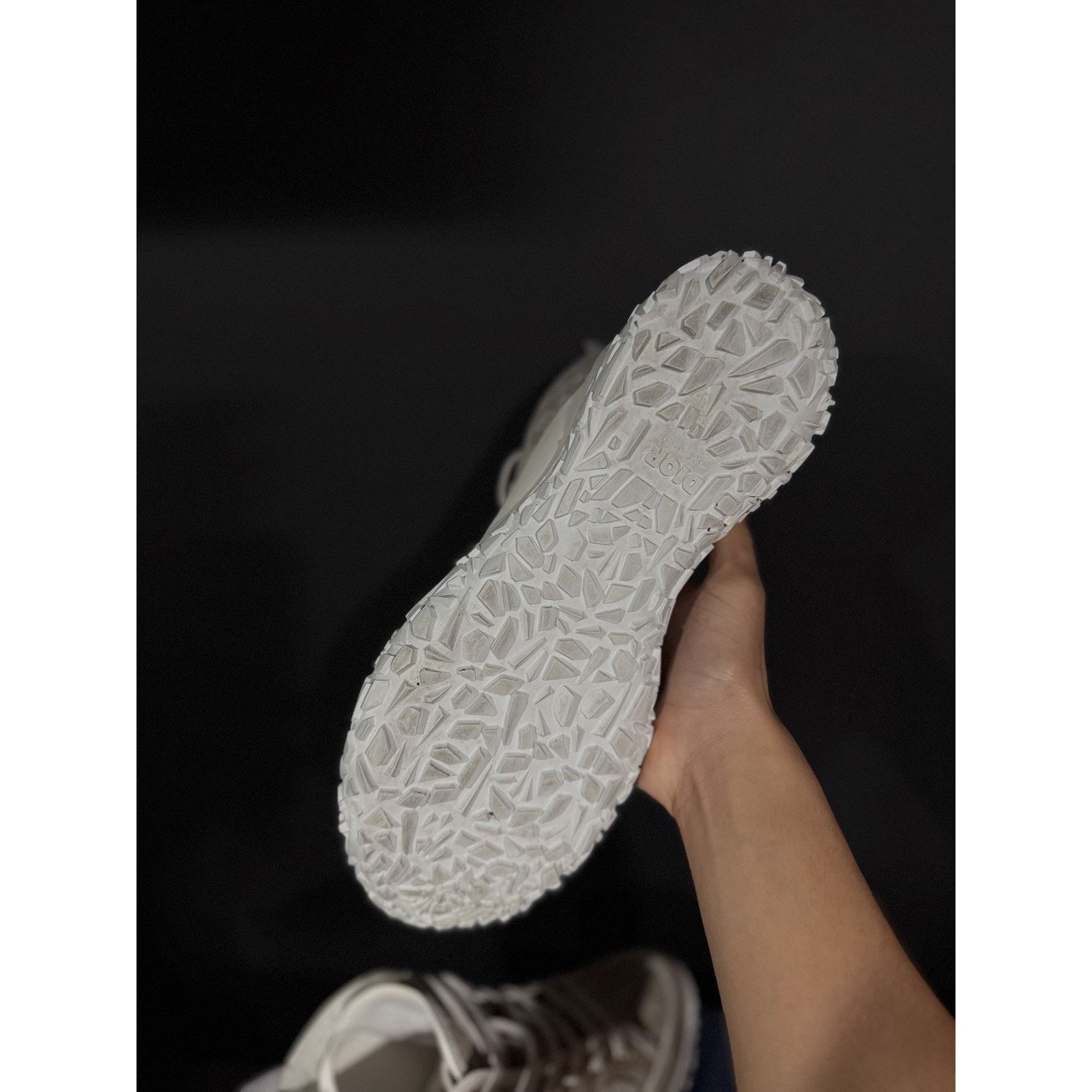 Dior Dior B28 High Beige Sneakers Size US 13/46eu Rare Size US 13 / EU 46 - 4 Thumbnail