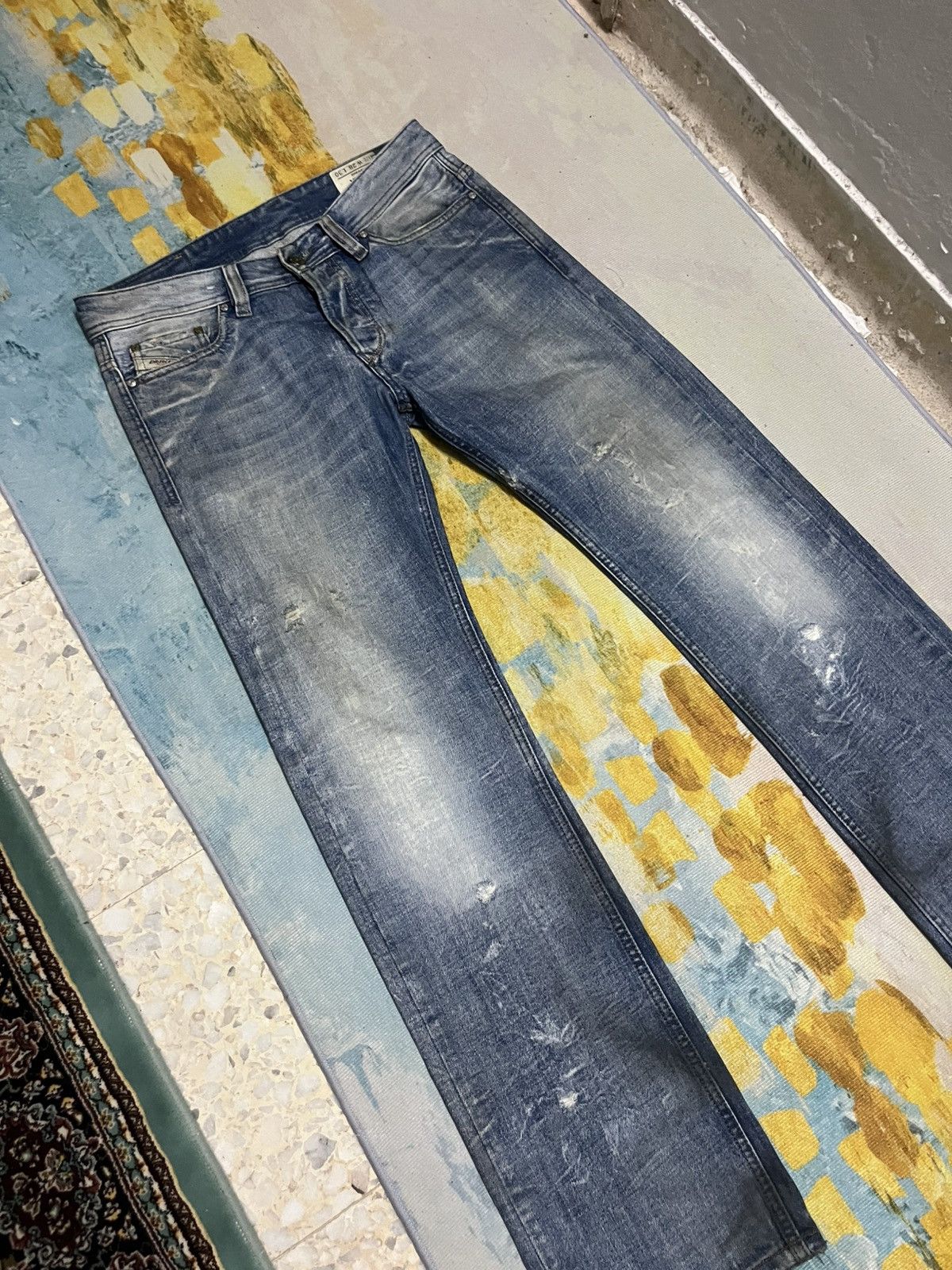 Diesel 💥Grailed Sale💥 Diesel Sukajan Motive Embroidery Jeans Size US 32 / EU 48 - 4 Thumbnail