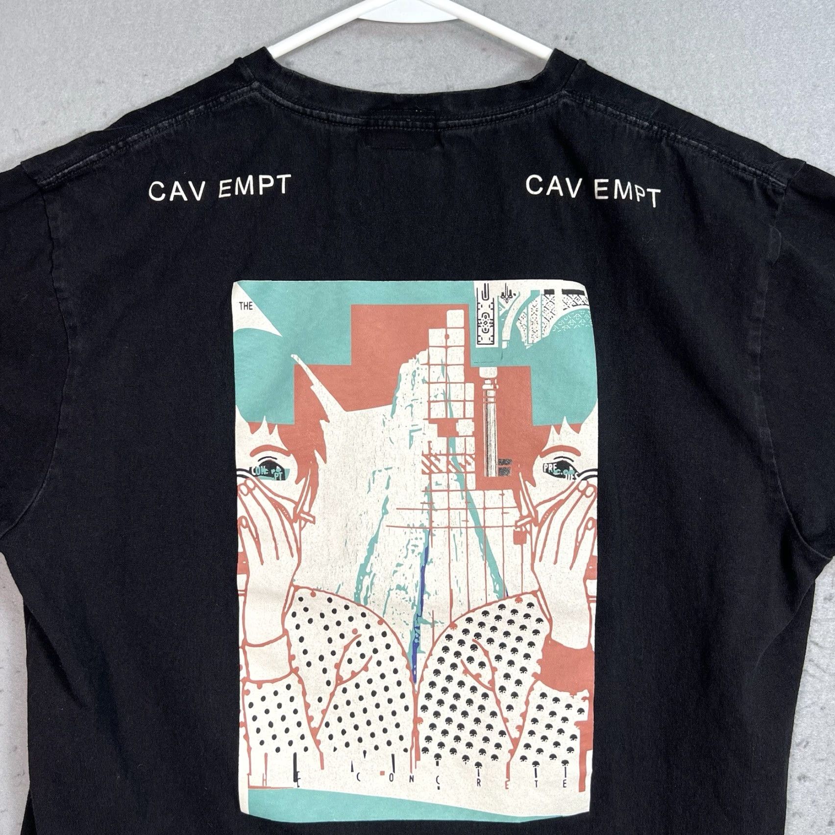 Cav Empt Cav Empt T Shirt Adult XL Black Streetwear Mens Crew Neck Short Sleeve Logo Graphic 2010s 90s Inspired Size US XL / EU 56 / 4 - 7 Thumbnail