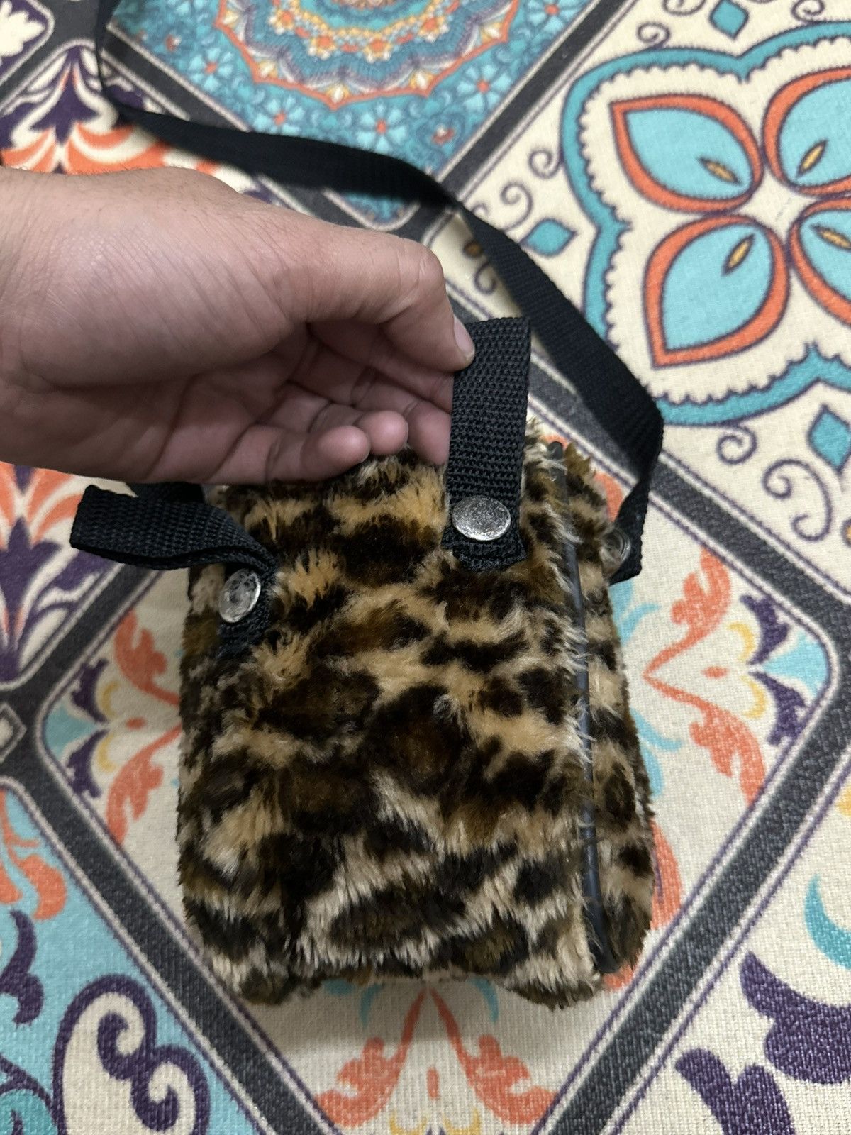 Mambo Vintage Mambo Leopard Fur Sling Bag Size ONE SIZE - 6 Thumbnail
