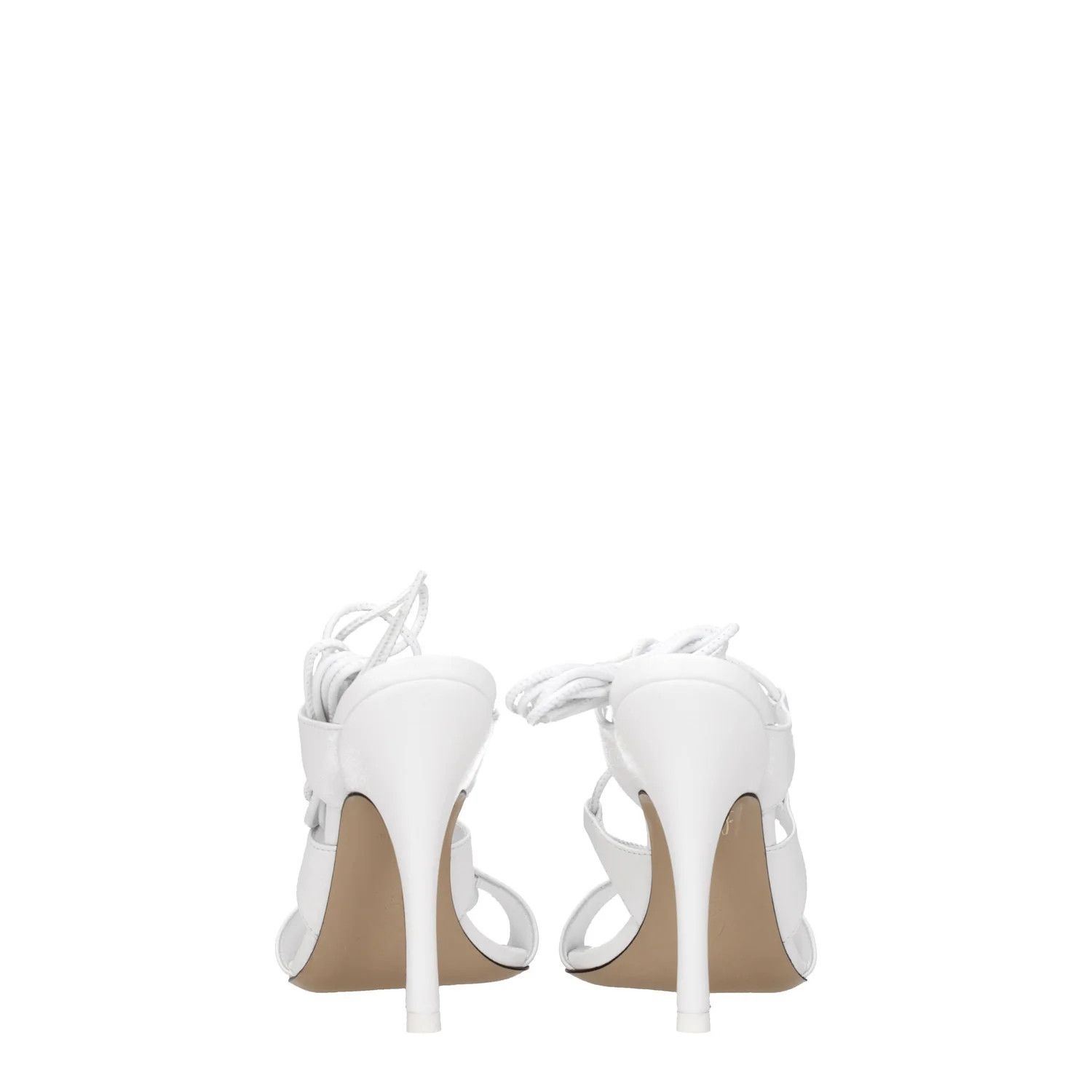 The Attico ob1o1e1224 Leather Sandals in White Size US 9 / IT 39 - 5 Thumbnail