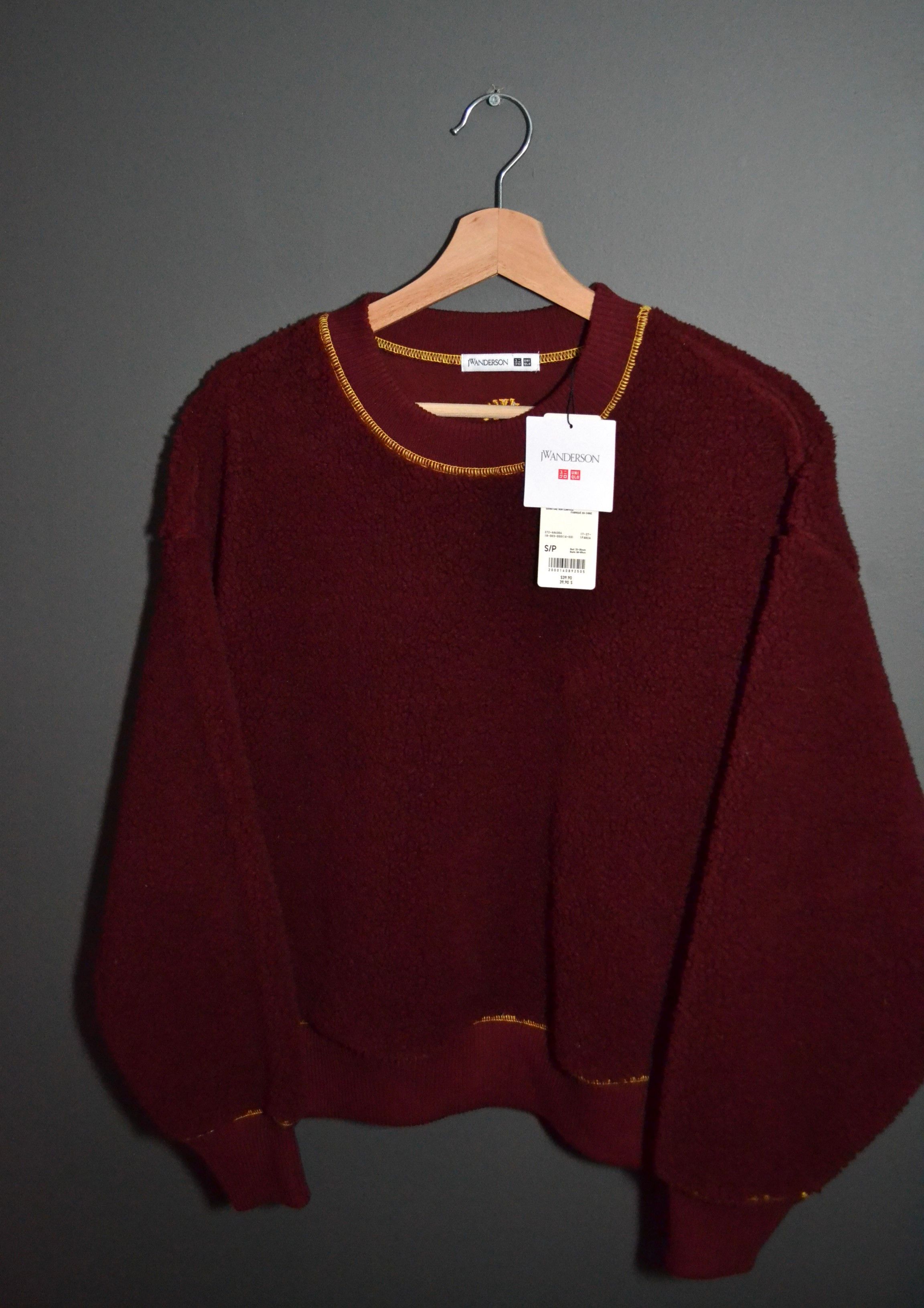 JW Anderson × Uniqlo J.W.Anderson Uniqlo Sherpa Deep Pile Fleece Sweatshirt S Size S / US 4 / IT 40 - 2 Thumbnail