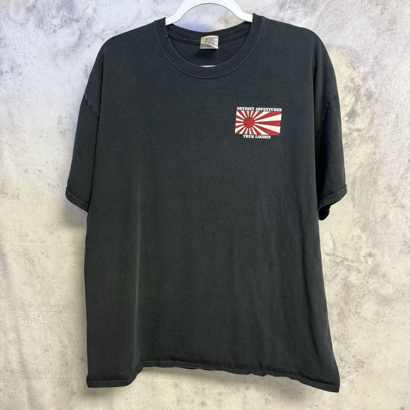 Vintage Odyssey Adventures Truk Lagoon Battle Ship T Shirt XL 23x28 Size US XL / EU 56 / 4 - 3 Thumbnail