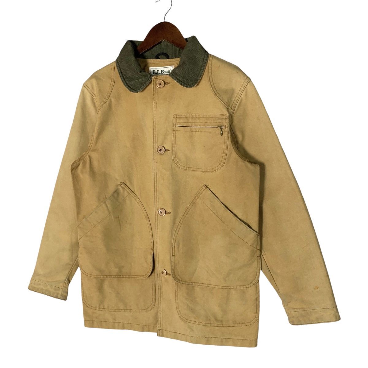 L.L. Bean × Vintage Vintage 80s LL Bean Chore Men’s Jacket Size S Size US S / EU 44-46 / 1 - 4 Thumbnail