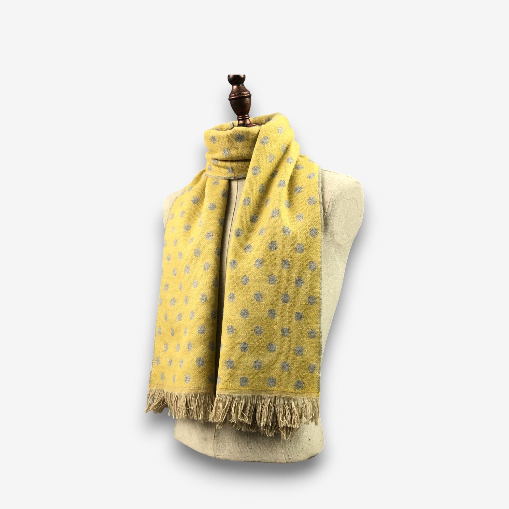 Japanese Brand Vintage Gionata Scarf Muffler Wool Long Stoles Scarves Size ONE SIZE - 1 Thumbnail