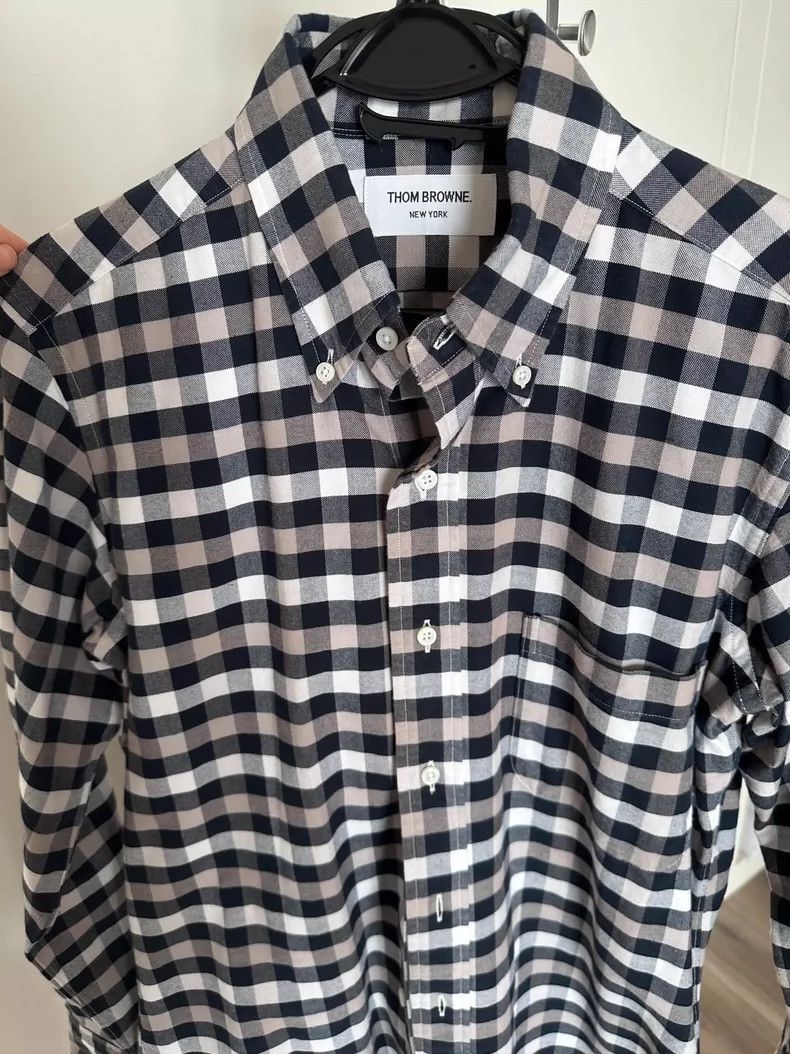 Thom Browne Thom Browne plaid shirt Size US S / EU 44-46 / 1 - 6 Thumbnail