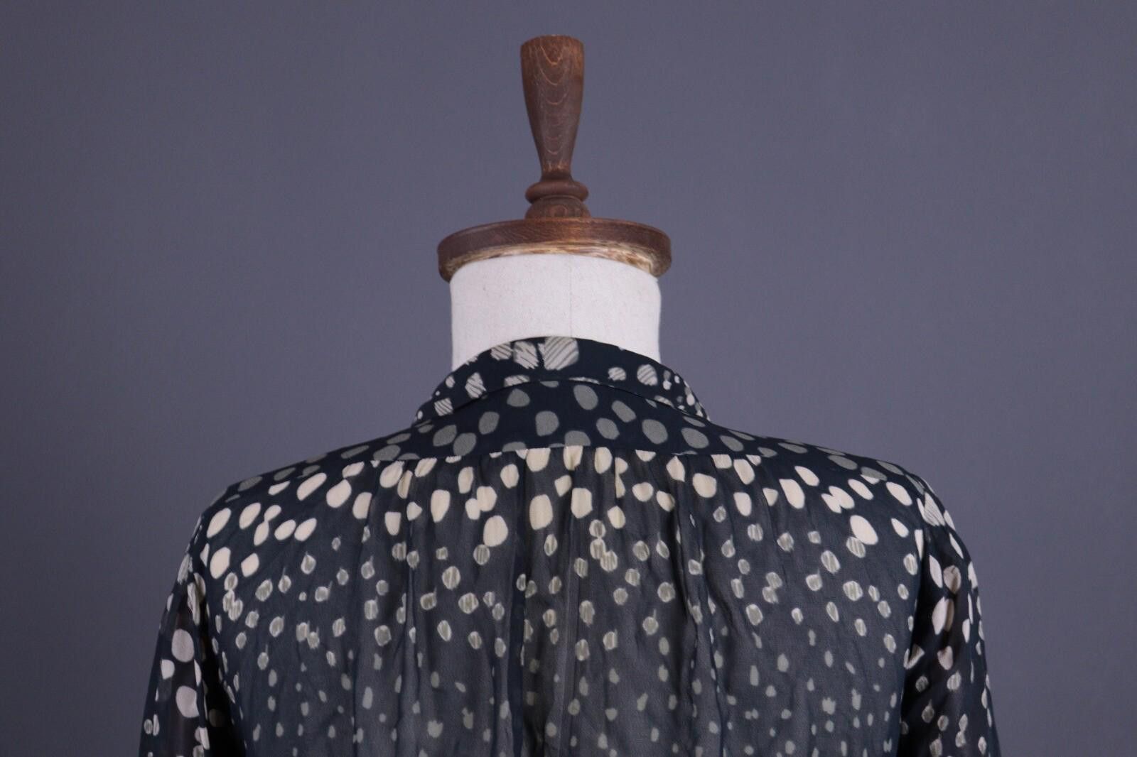 Wilkes Bashford BA&SH Black Leopard Printed Long Sleeve Blouse Shirt Size 0 Size XS / US 0-2 / IT 36-38 - 8 Thumbnail