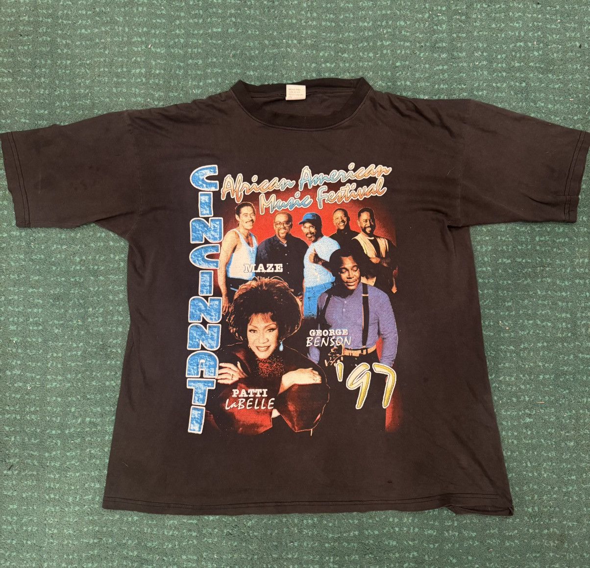 Vintage 90s Raptees Aaliyah at Cincinnati Music Festival Size US XL / EU 56 / 4 - 1 Thumbnail